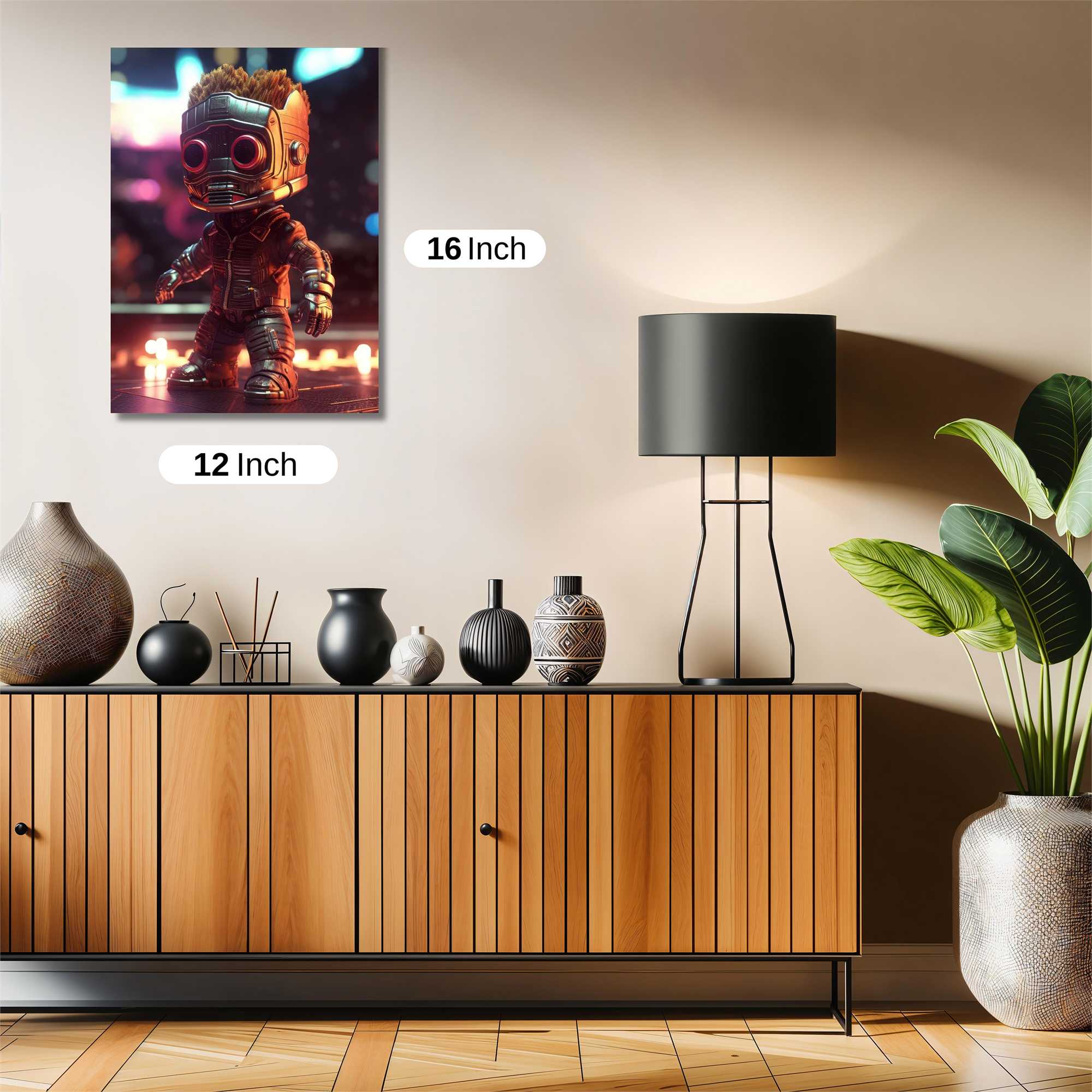 Groot Neon Safe Wall Magnetic / M