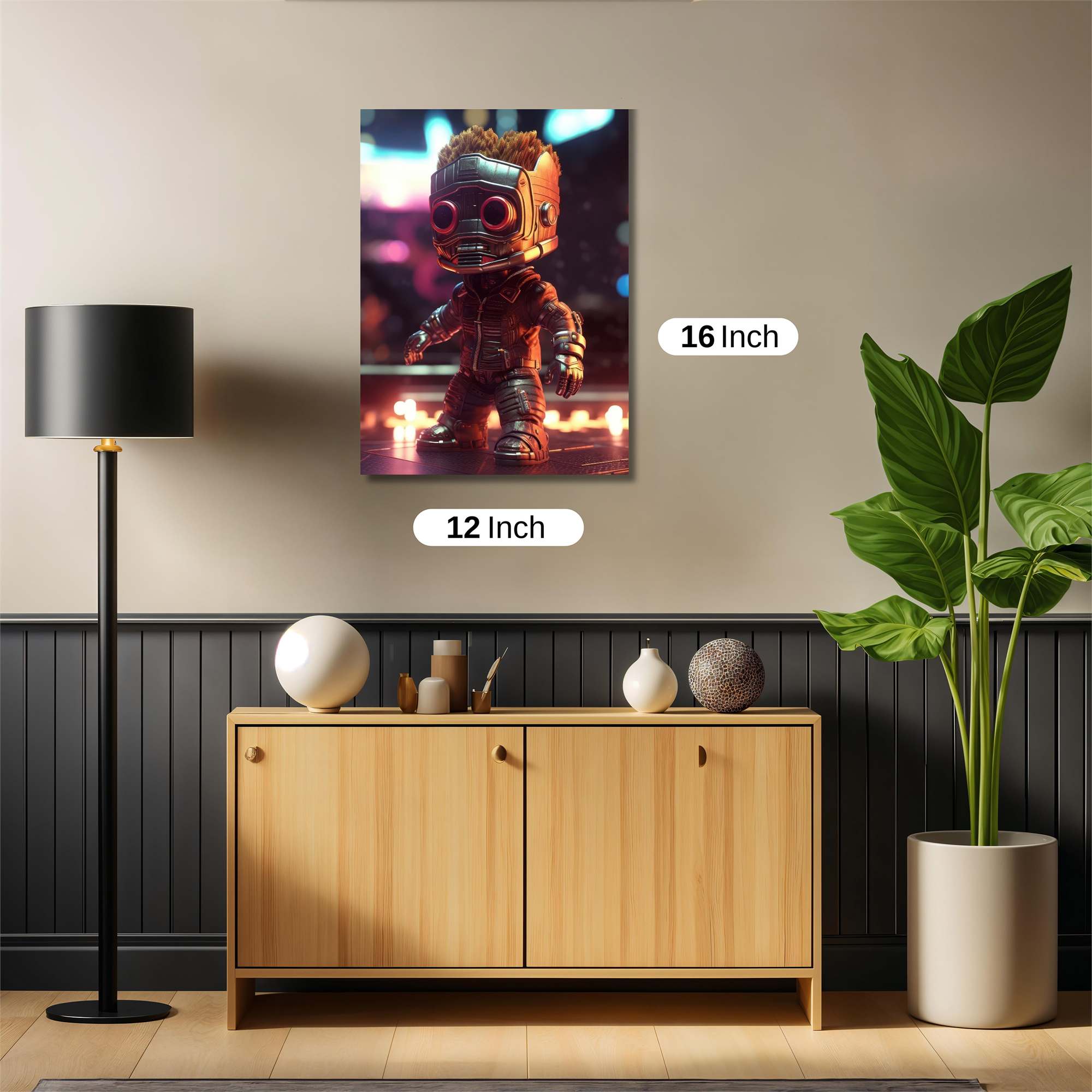 Groot Neon Safe Wall Magnetic / M