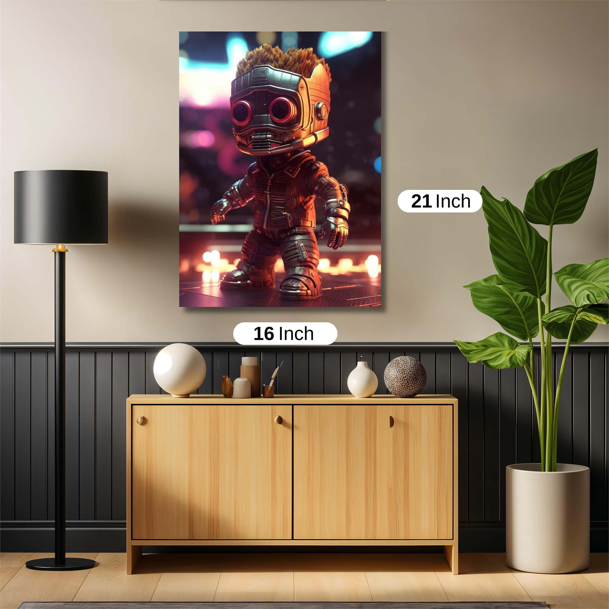 Groot Neon Safe Wall Magnetic / M
