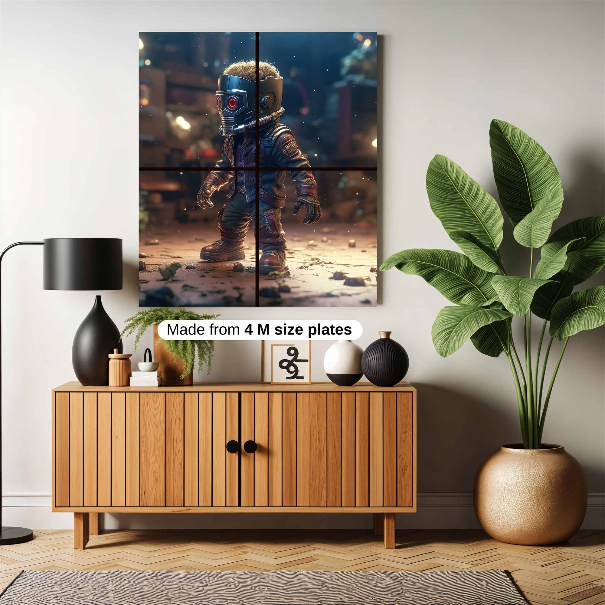 BabyGroot Festive Safe Wall Magnetic / M