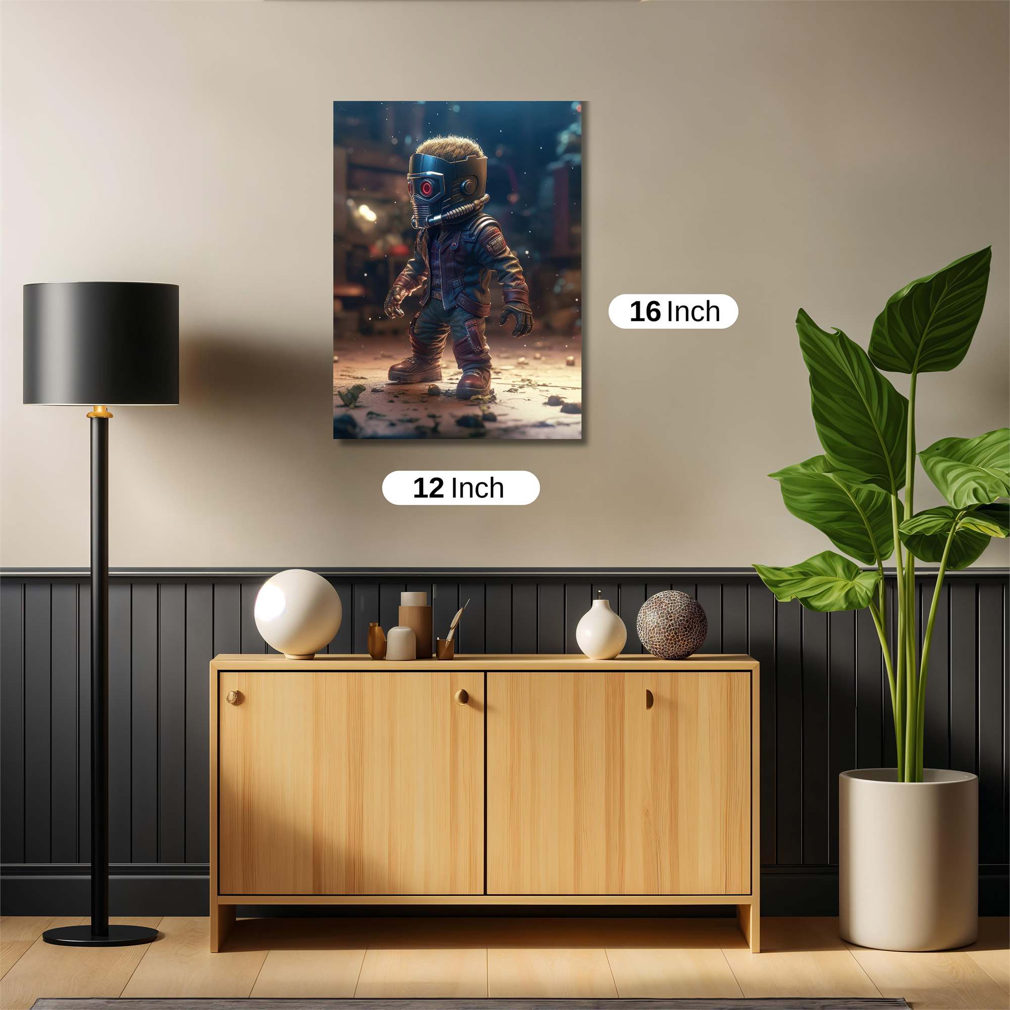 BabyGroot Festive Safe Wall Magnetic / M