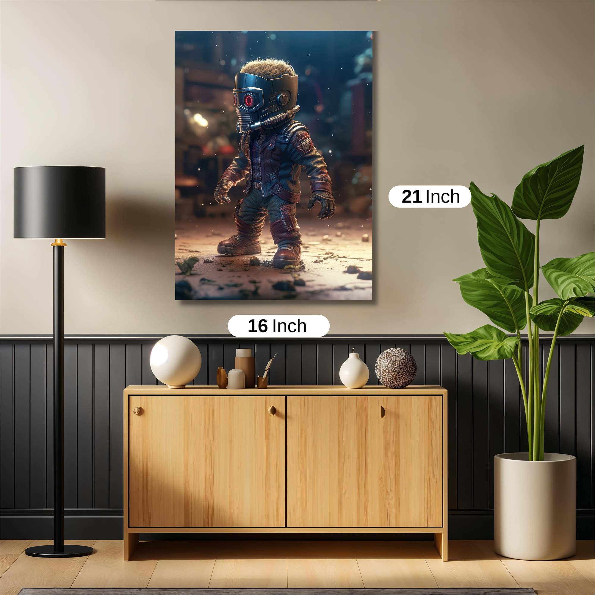 BabyGroot Festive Safe Wall Magnetic / M