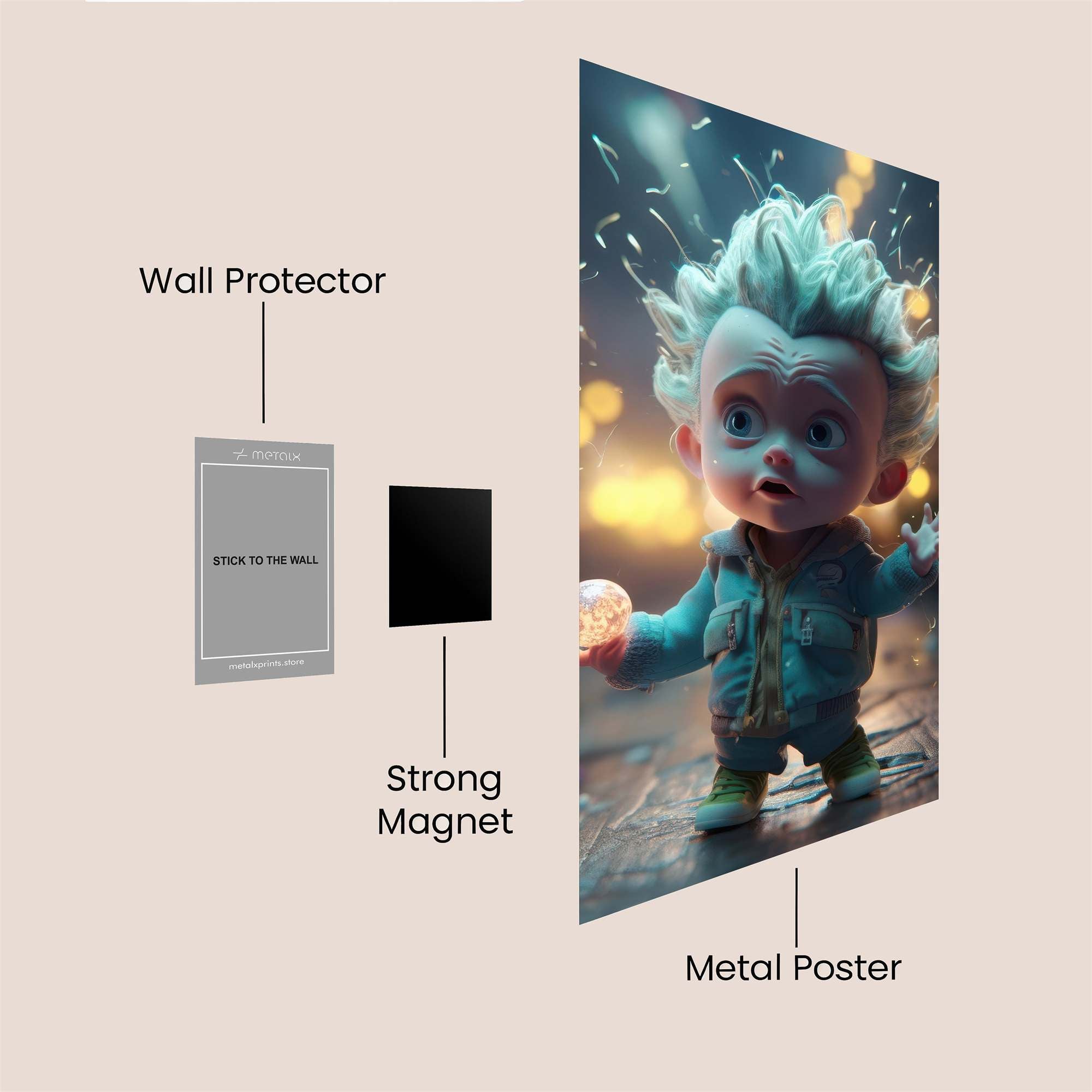 Electro Wonder Safe Wall Magnetic / M