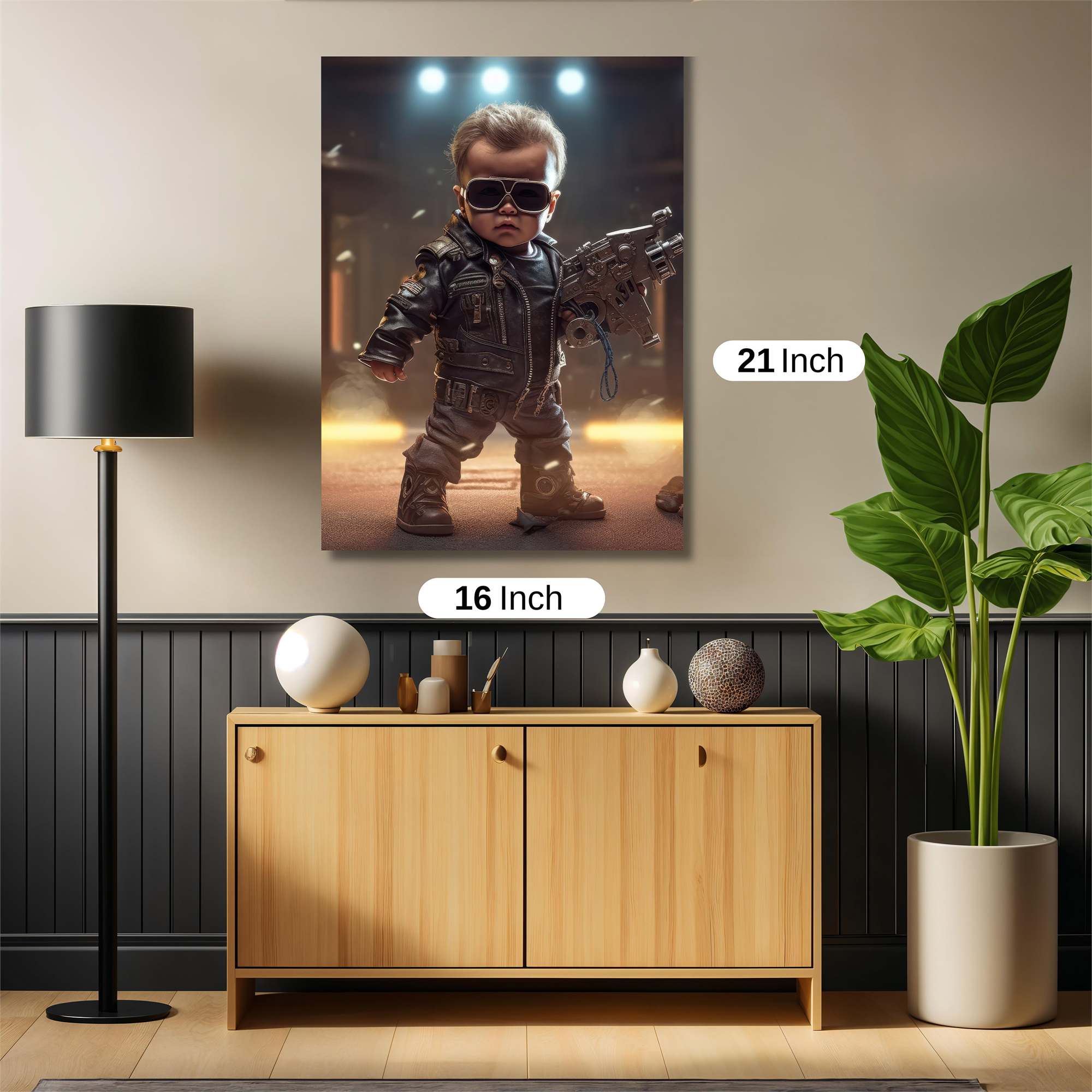 Arnie Toddler Safe Wall Magnetic / M