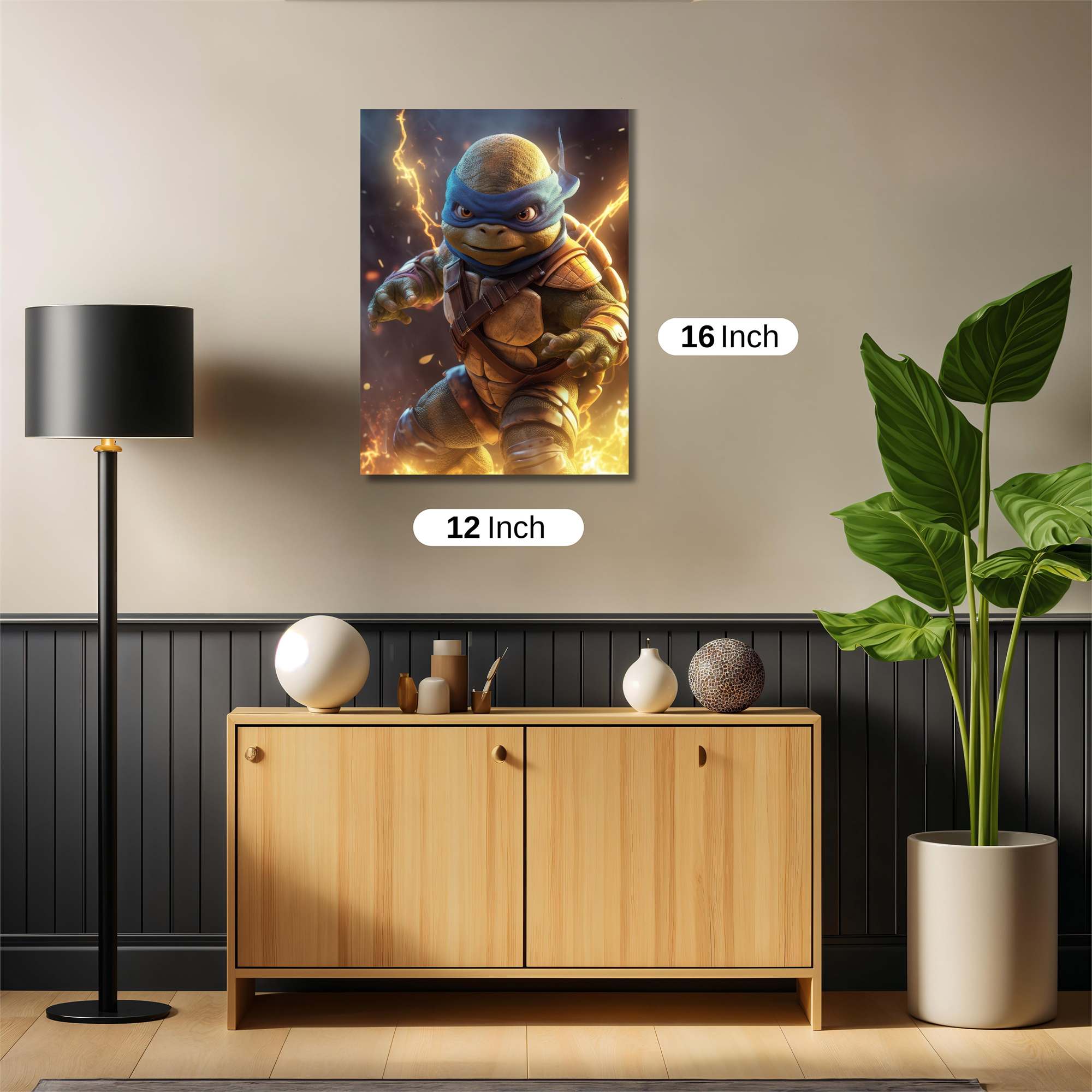 Leonardo Fierce Safe Wall Magnetic / M