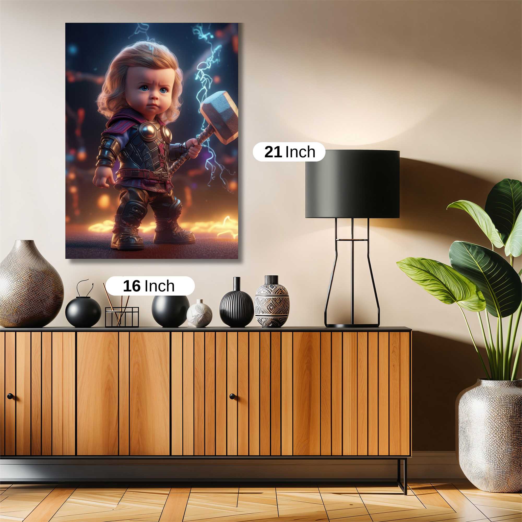 Thor Triumphant Safe Wall Magnetic / M