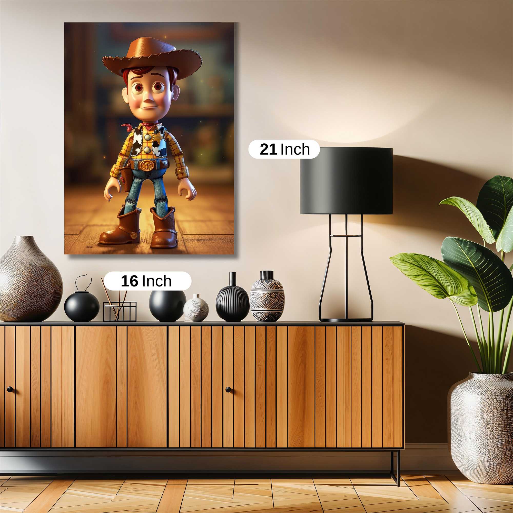 Woody Whimsical Safe Wall Magnetic / M