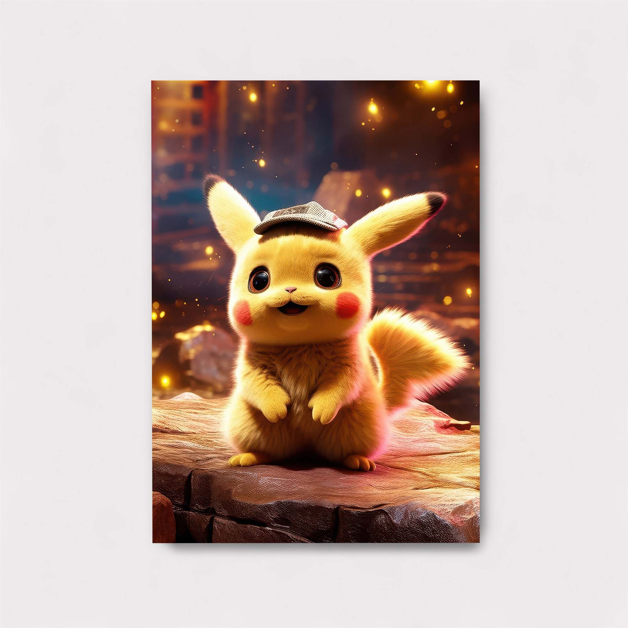 Pikachu Detective Safe Wall Magnetic / M