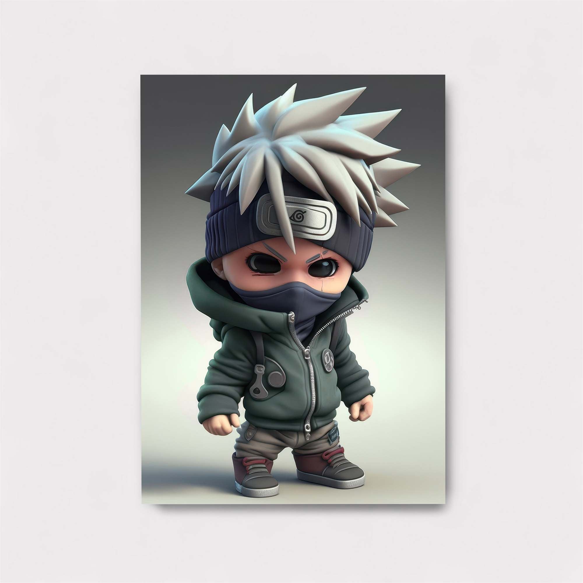 Kakashi Chibi Safe Wall Magnetic / M