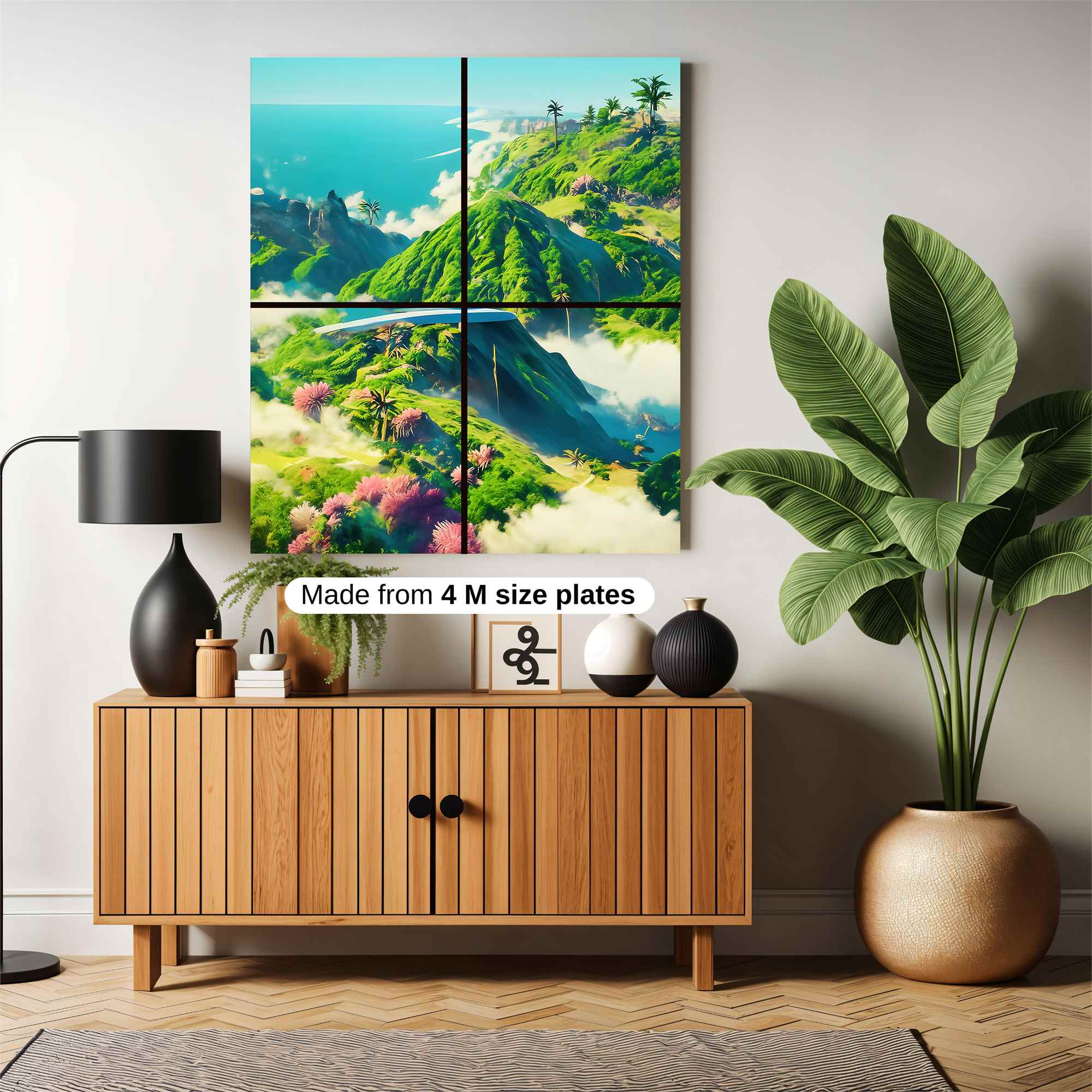 Island Serenity Safe Wall Magnetic / M