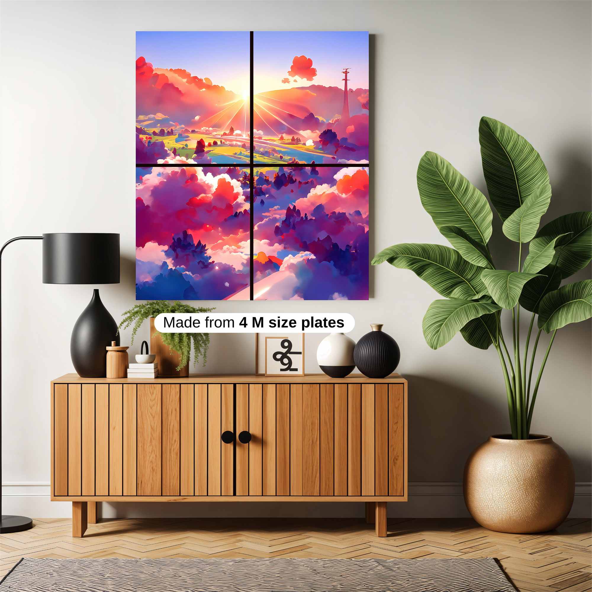 Sunrise Serenity Safe Wall Magnetic / M