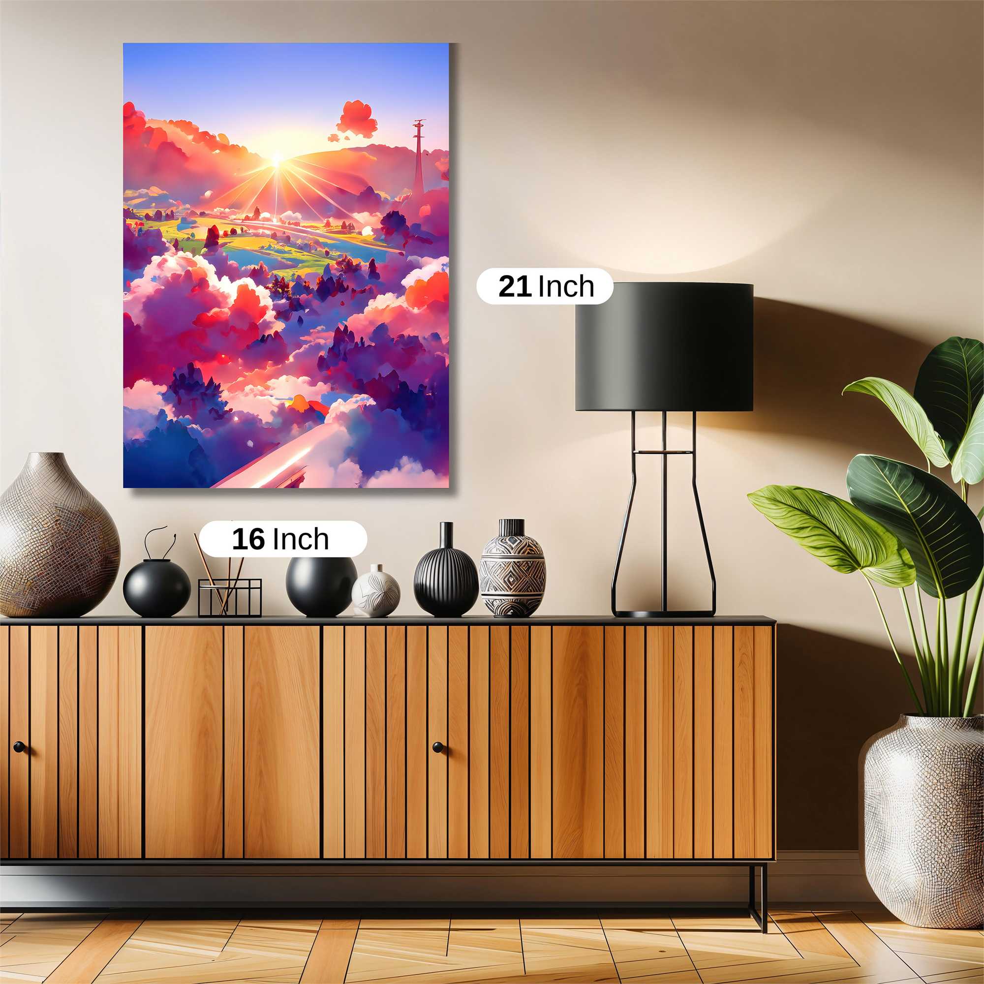 Sunrise Serenity Safe Wall Magnetic / M