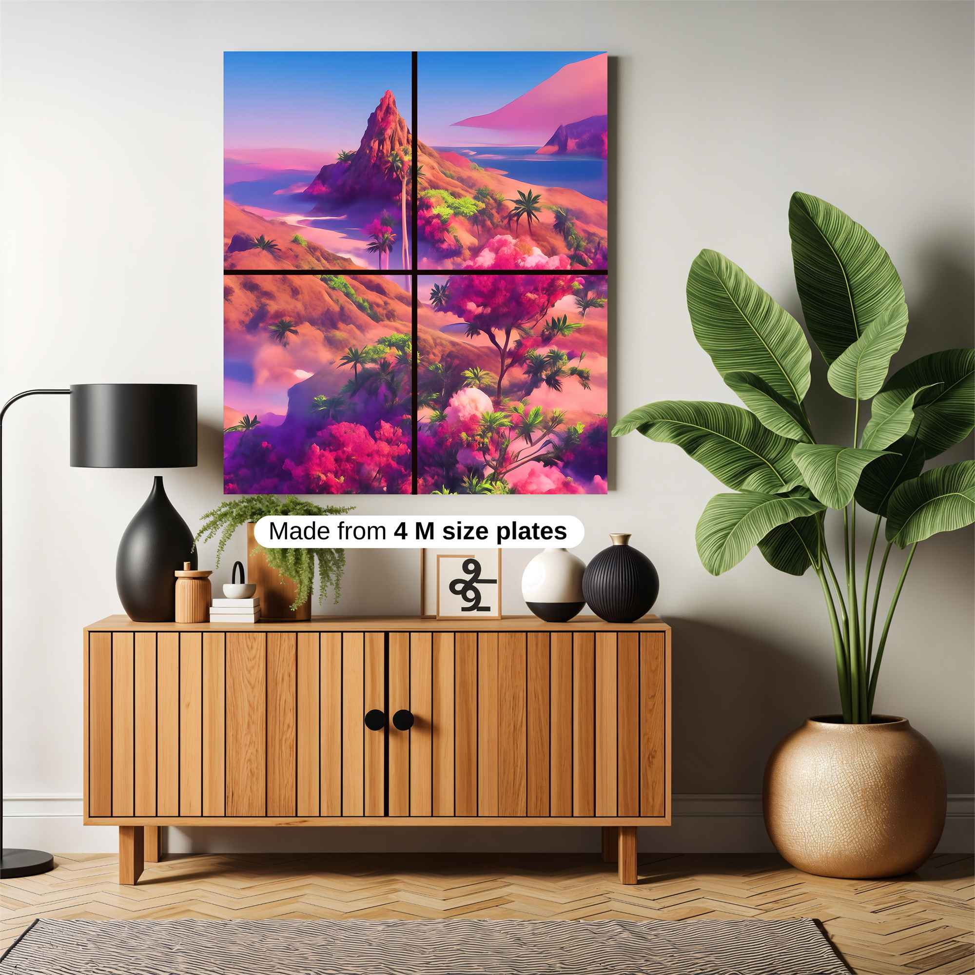 Island Serenity Safe Wall Magnetic / M