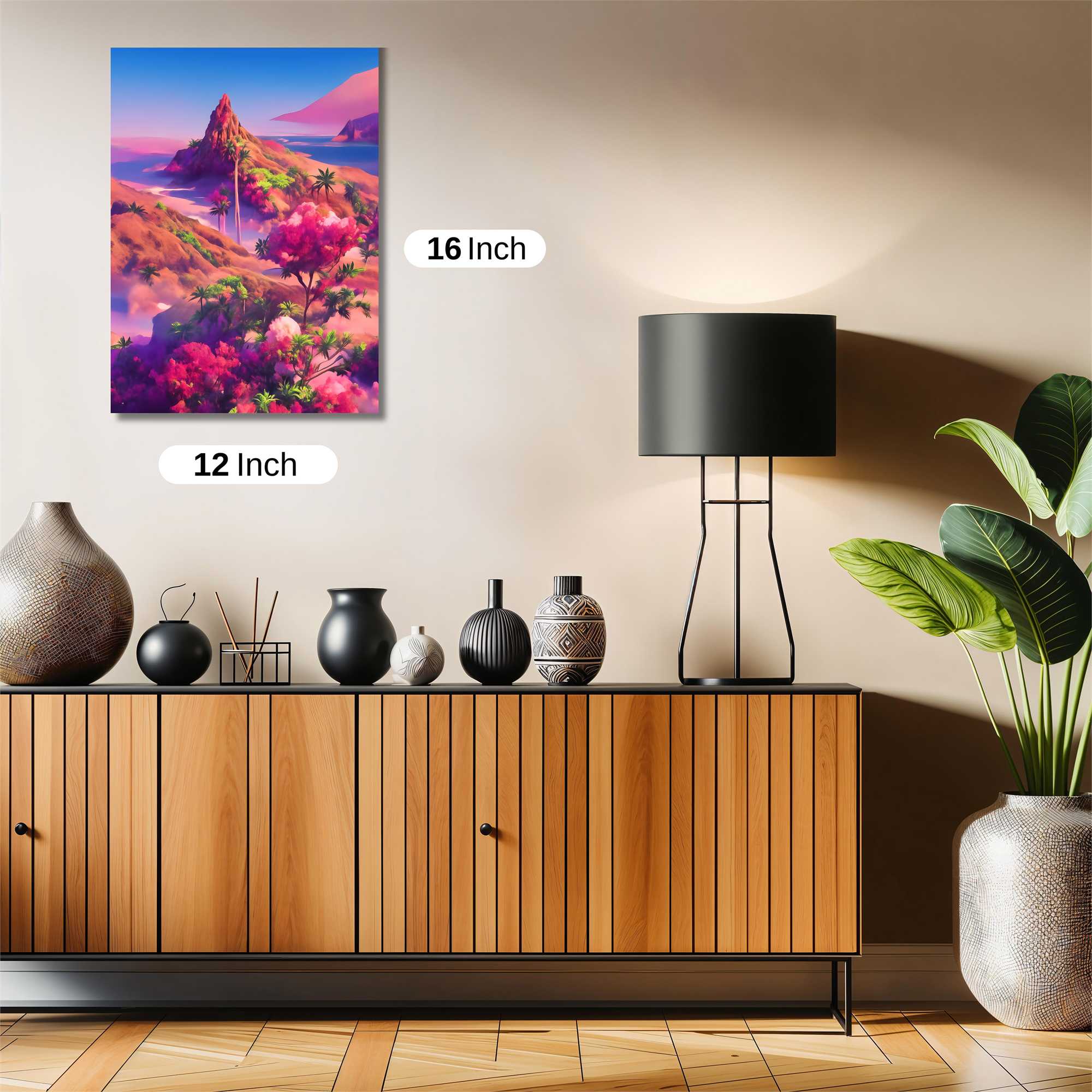 Island Serenity Safe Wall Magnetic / M