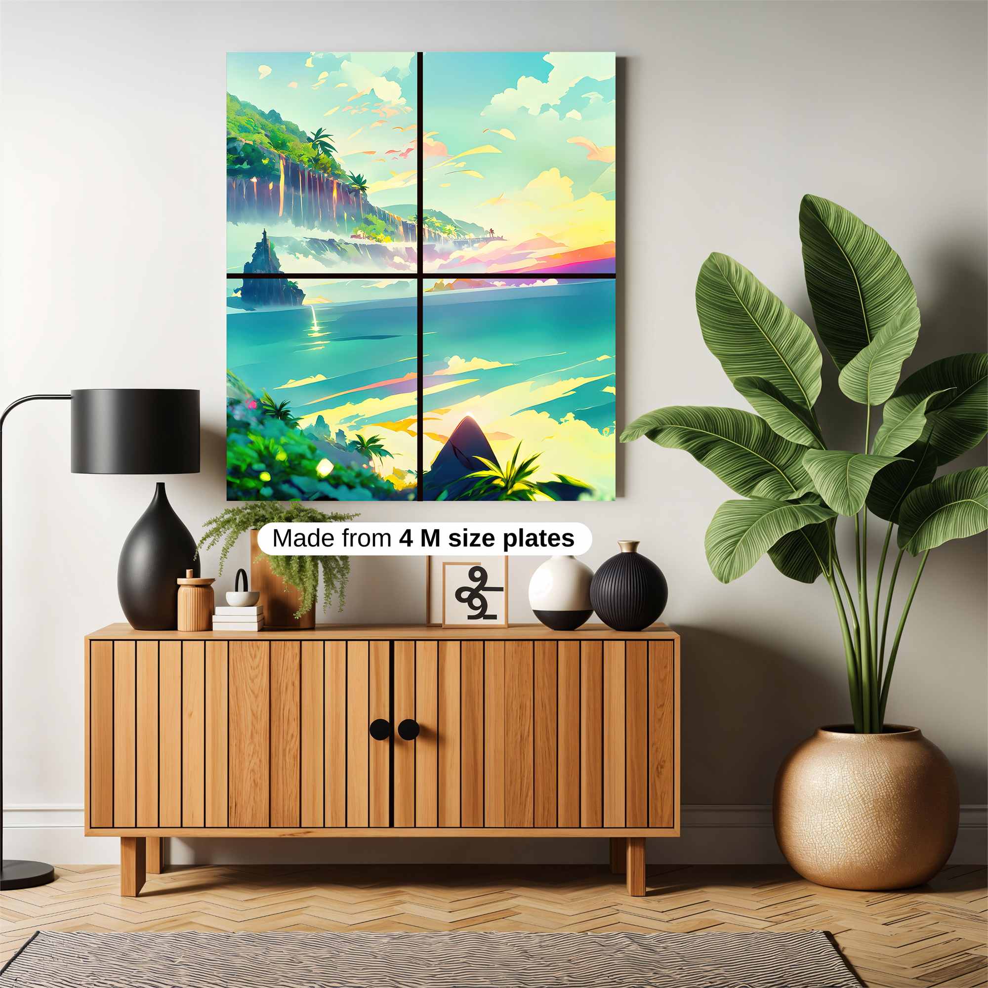 Sunset Serenity Safe Wall Magnetic / M