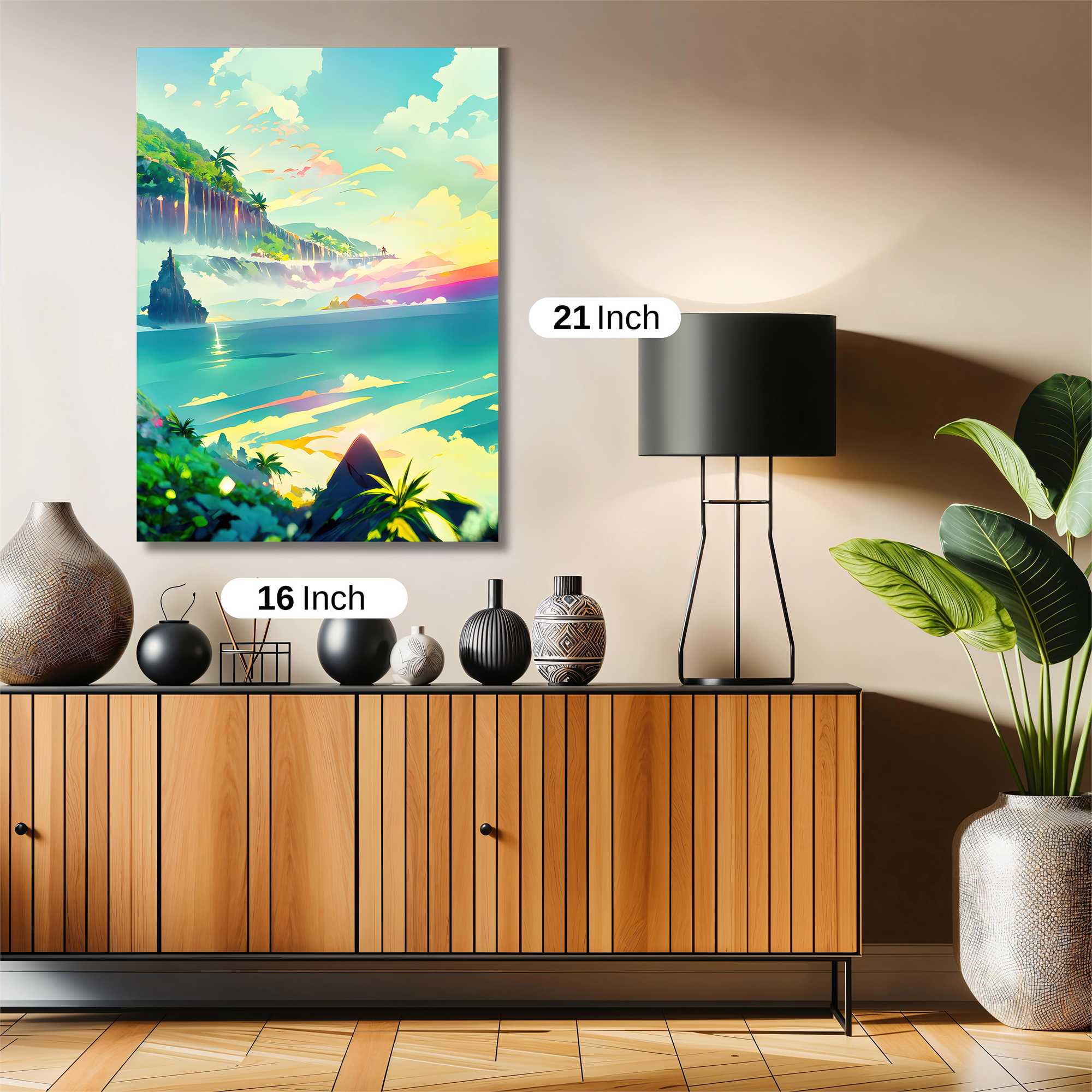 Sunset Serenity Safe Wall Magnetic / M