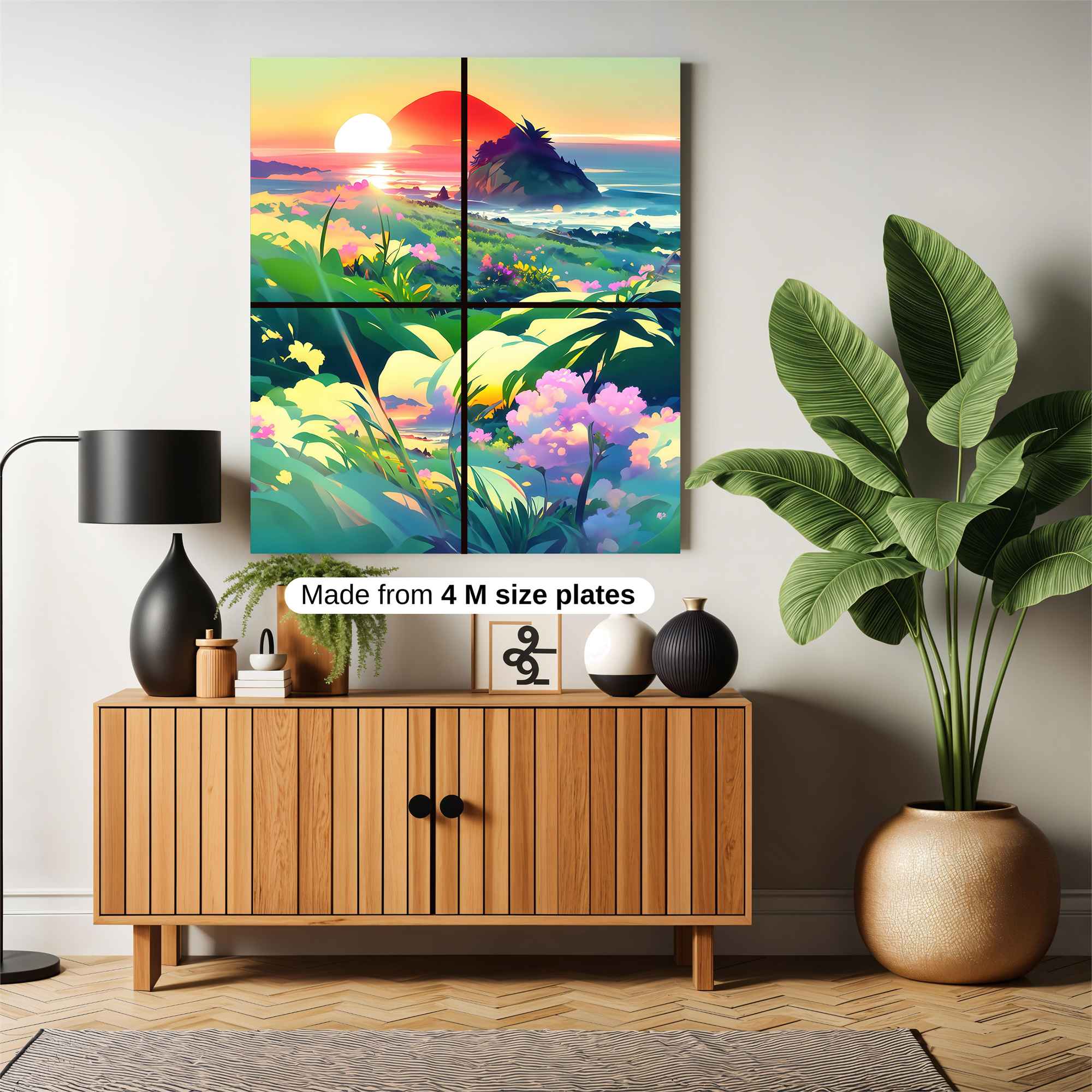 Sunrise Serenity Safe Wall Magnetic / M