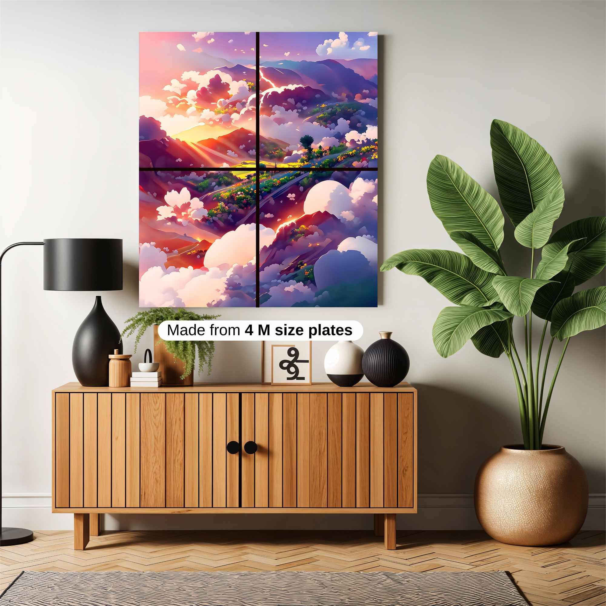 Sunrise Serenity Safe Wall Magnetic / M