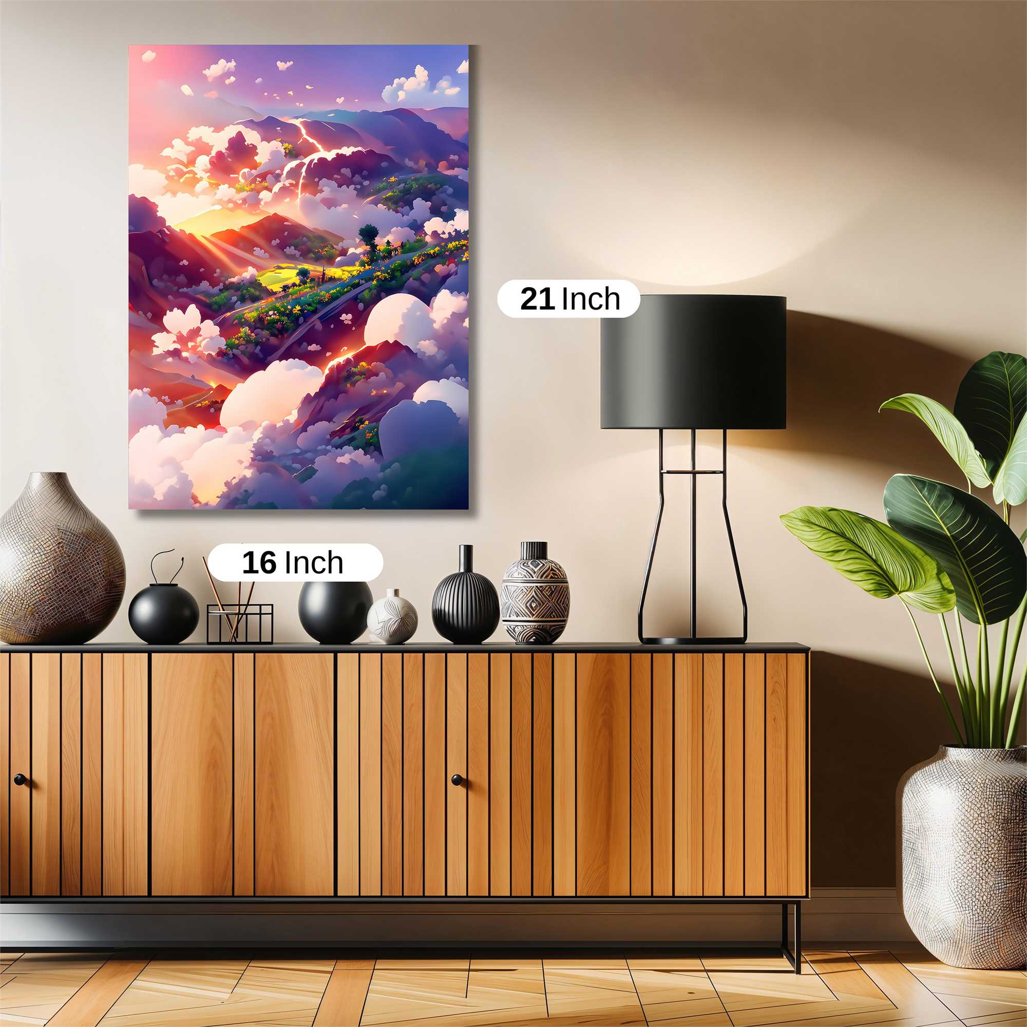 Sunrise Serenity Safe Wall Magnetic / M
