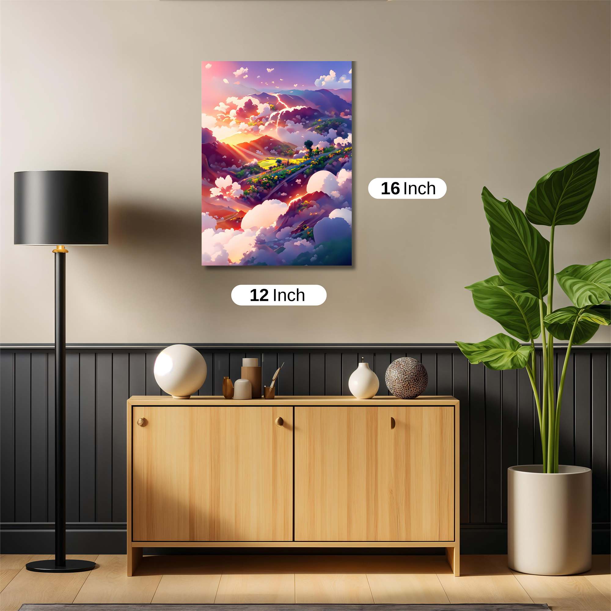 Sunrise Serenity Safe Wall Magnetic / M