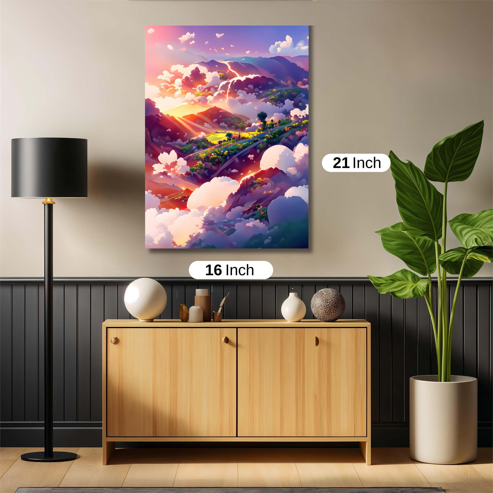 Sunrise Serenity Safe Wall Magnetic / M