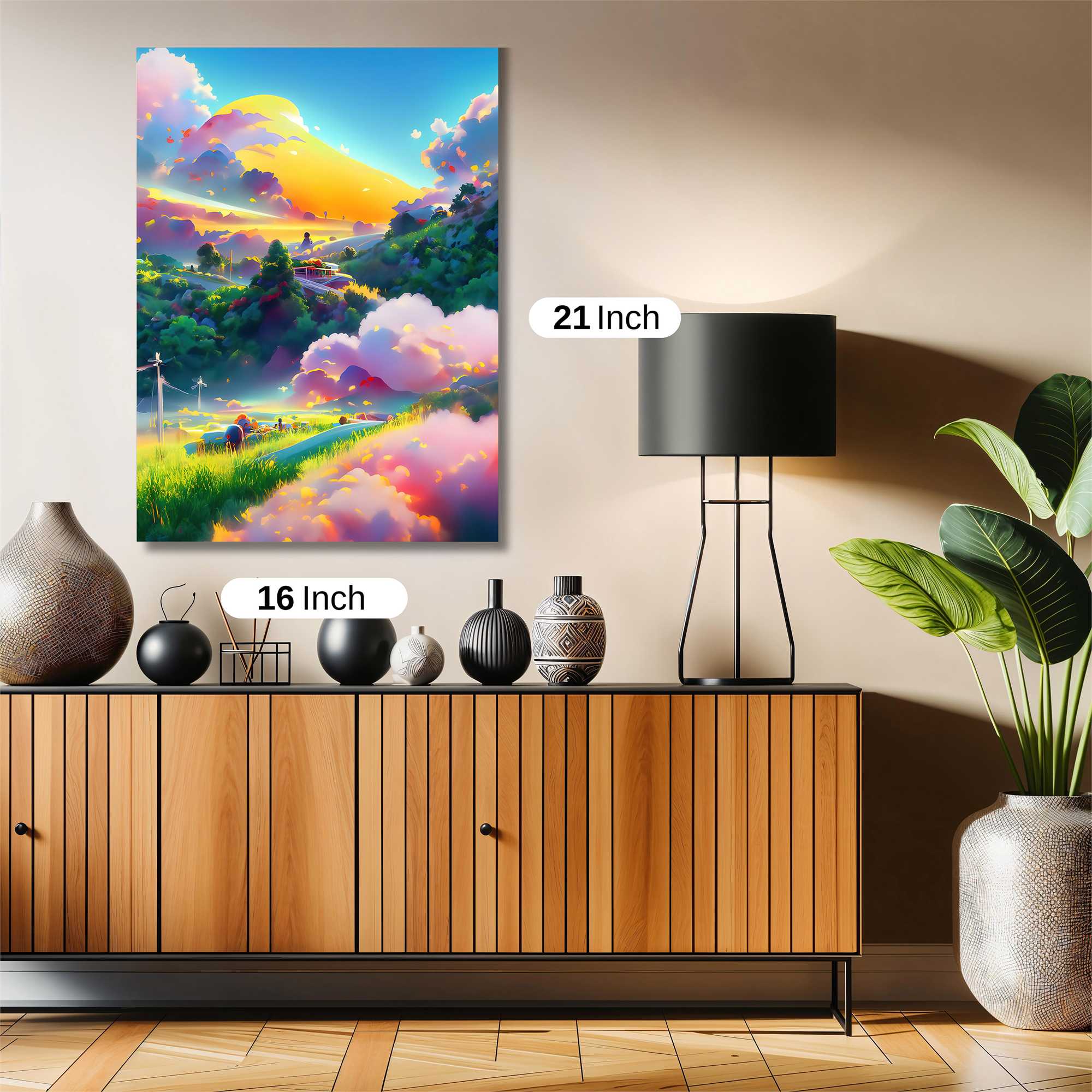 Sunset Serenity Safe Wall Magnetic / M