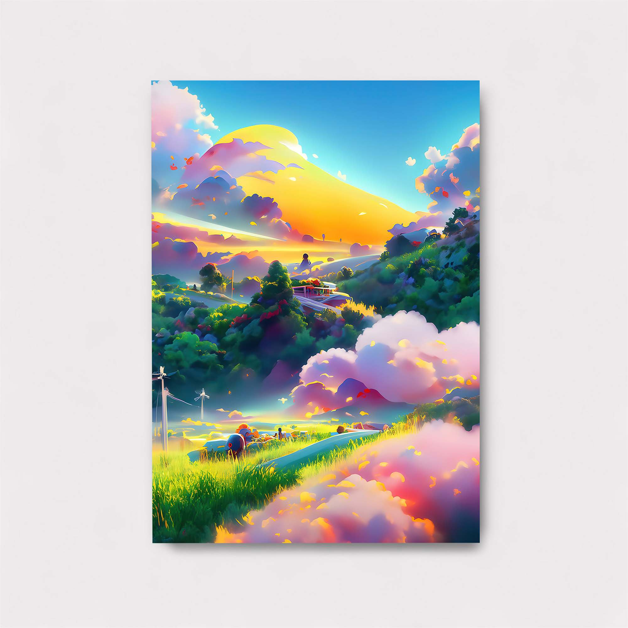 Sunset Serenity Safe Wall Magnetic / M