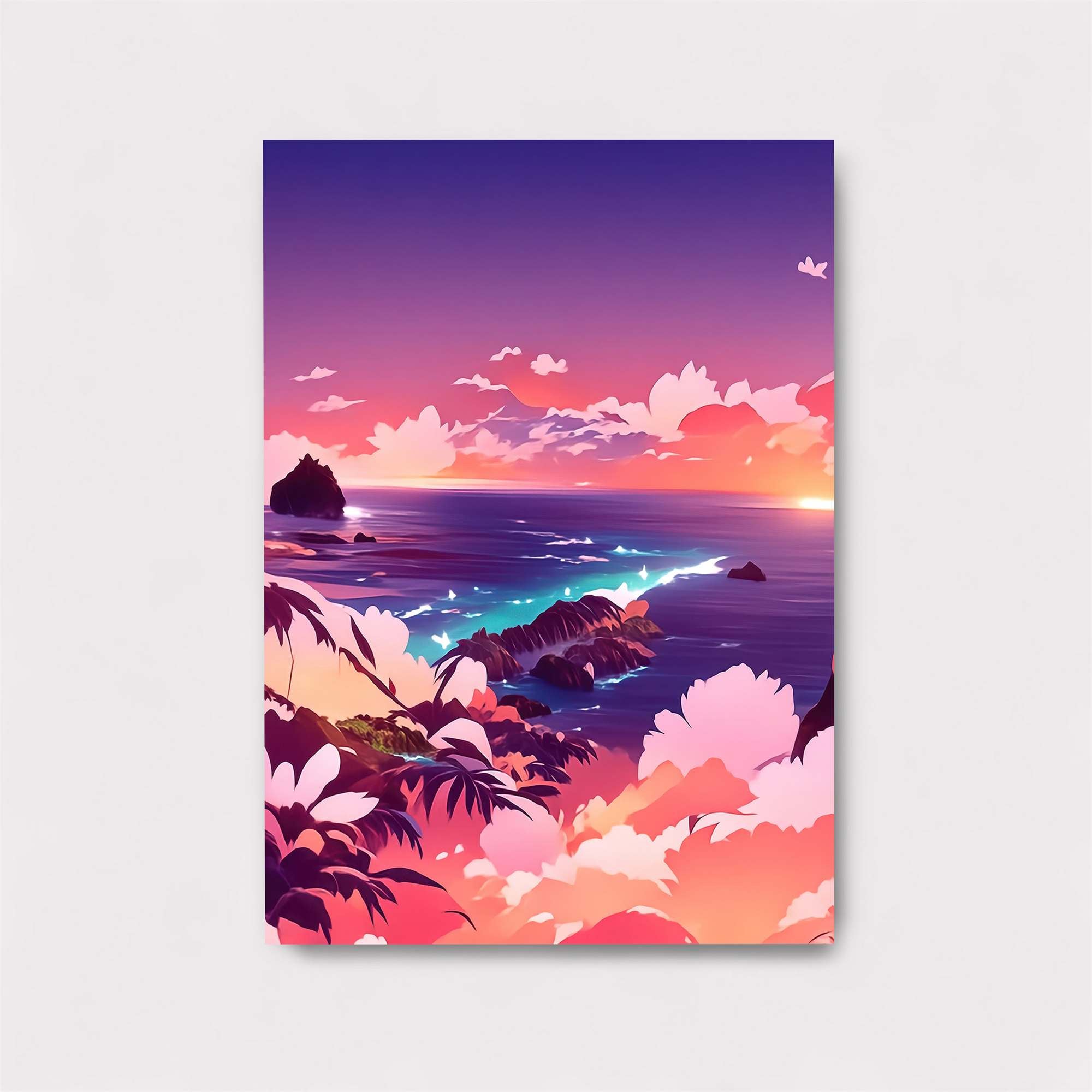 Sunset Serenity Safe Wall Magnetic / M