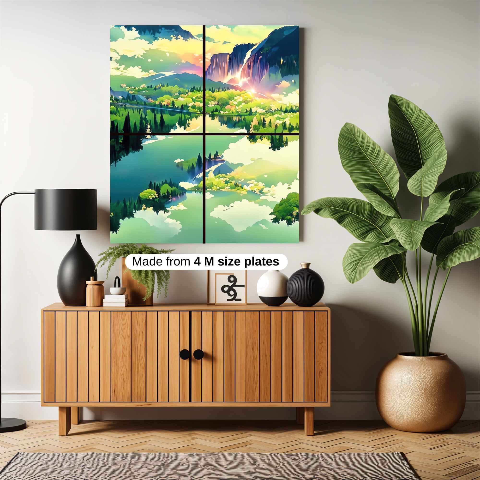 Sunrise Serenity Safe Wall Magnetic / M