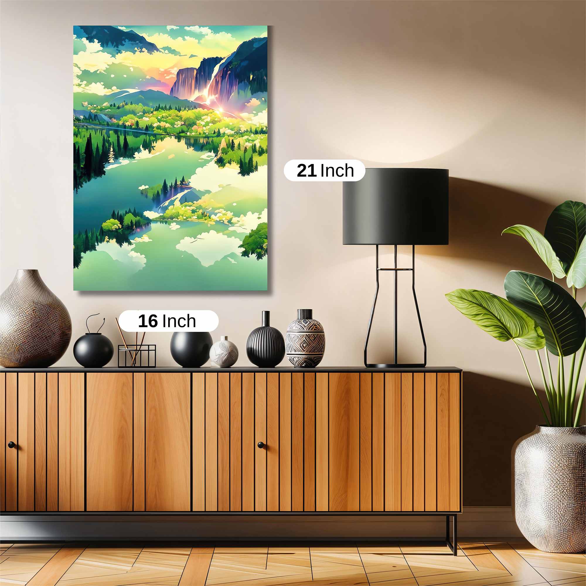 Sunrise Serenity Safe Wall Magnetic / M