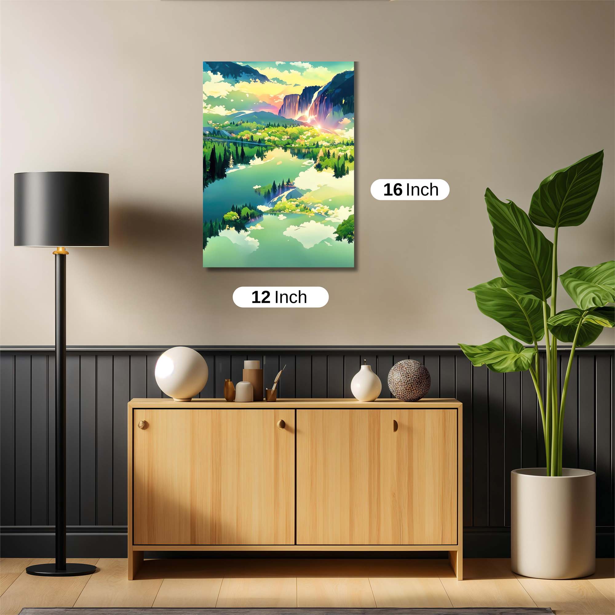 Sunrise Serenity Safe Wall Magnetic / M