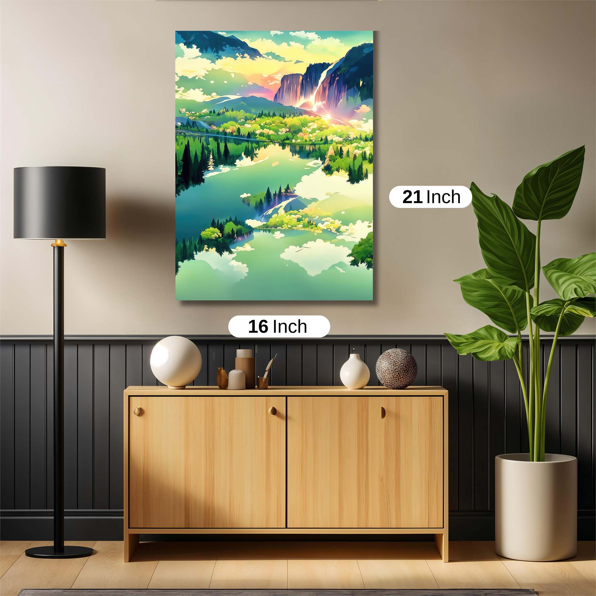 Sunrise Serenity Safe Wall Magnetic / M