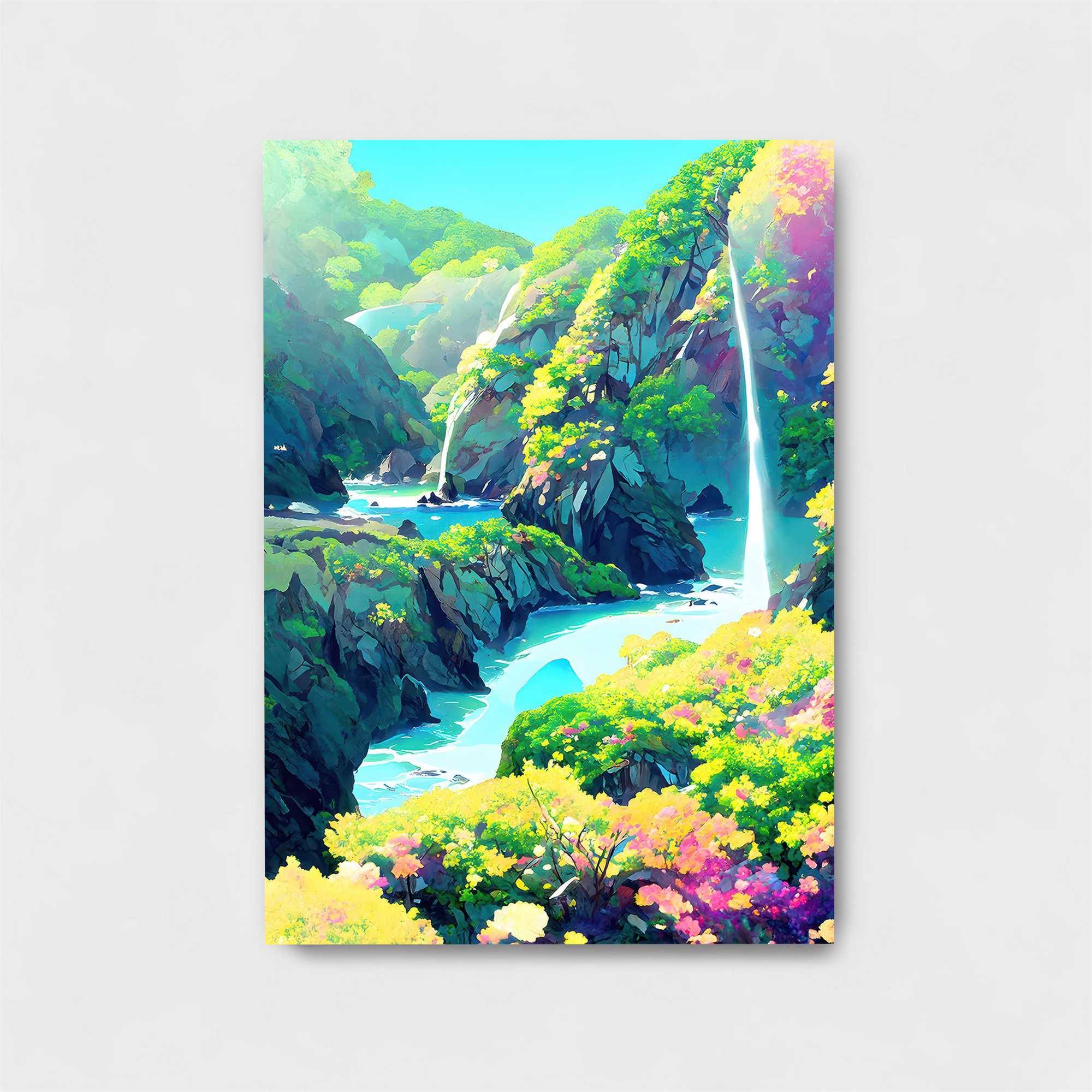 Waterfall Serenity Safe Wall Magnetic / M