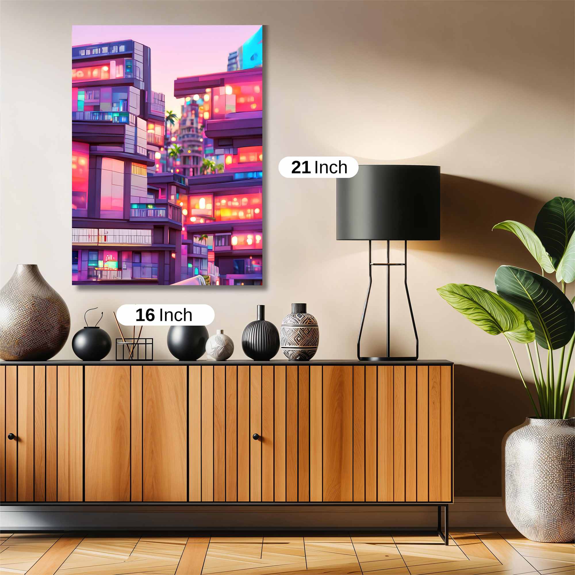 Cyber Serenity Safe Wall Magnetic / M