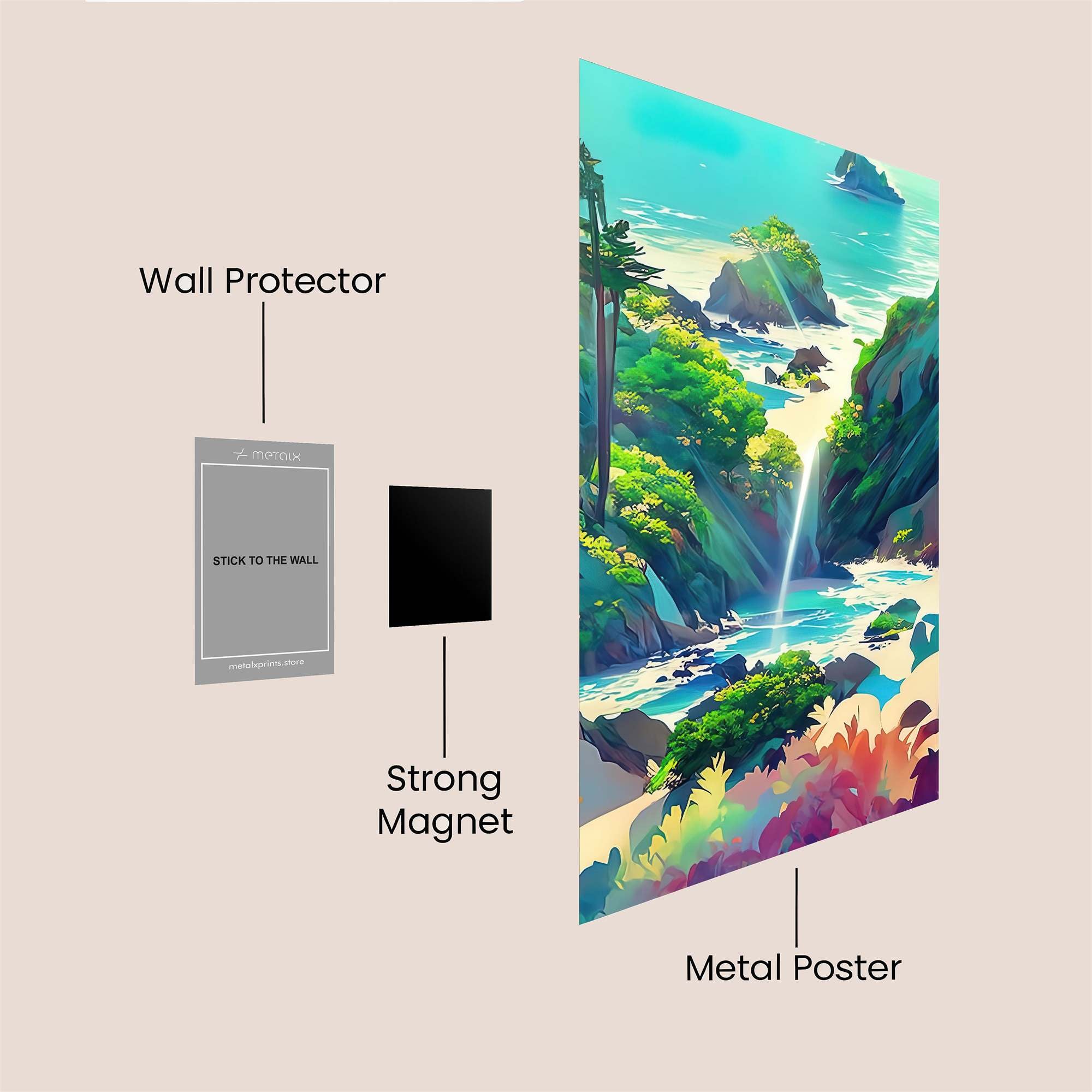 Cascade Serenity Safe Wall Magnetic / M