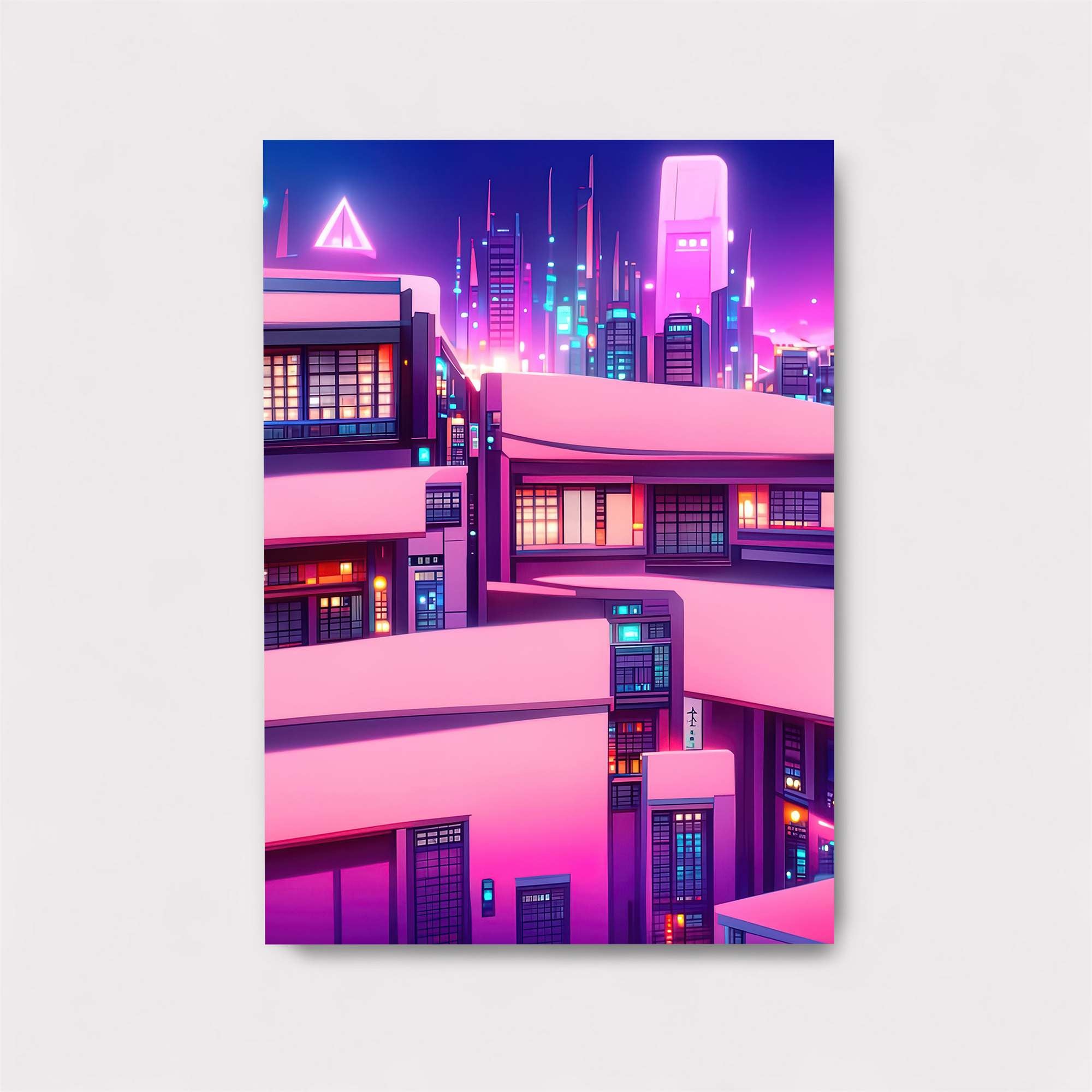 Neon Serenity Safe Wall Magnetic / M