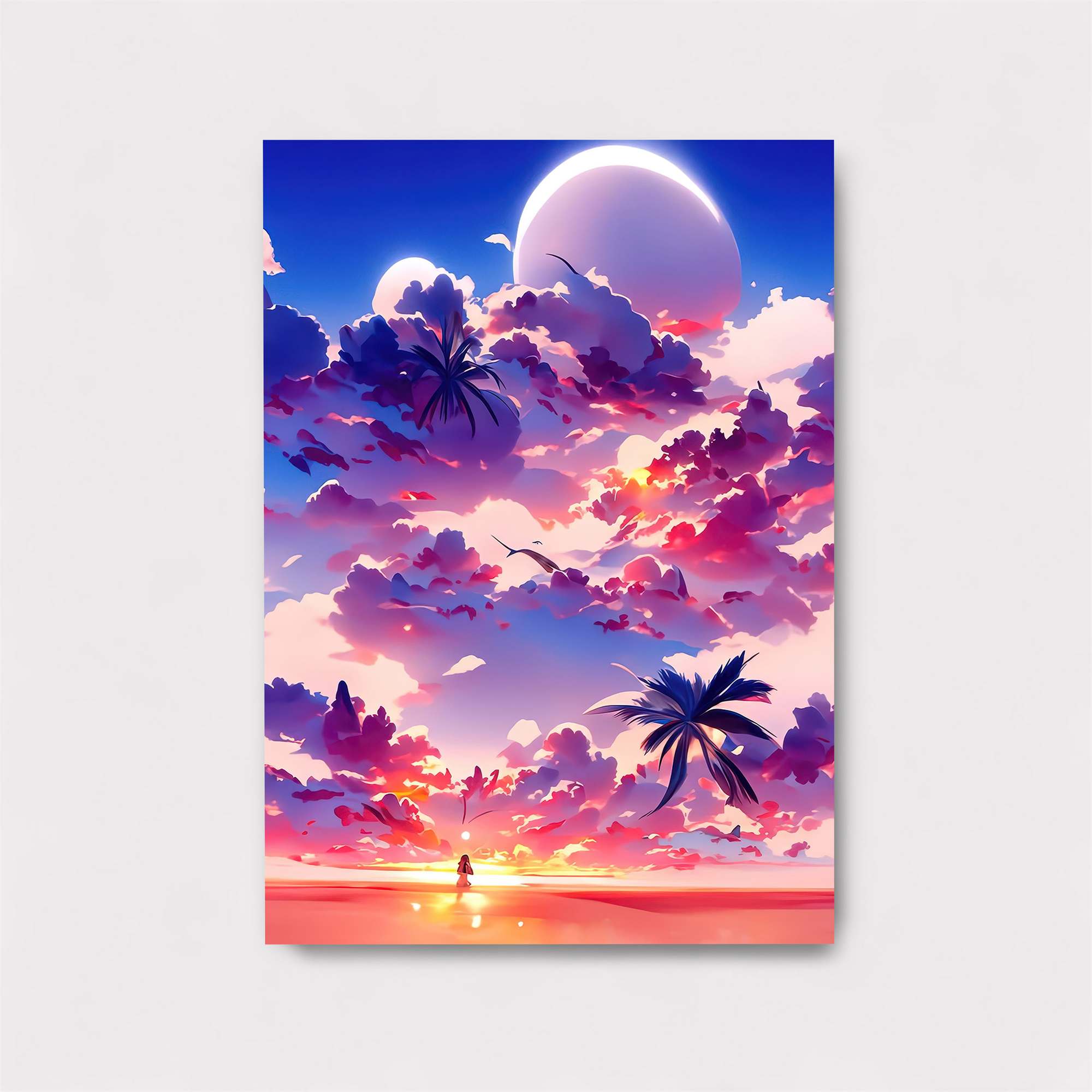 Sunset Serenity Safe Wall Magnetic / M