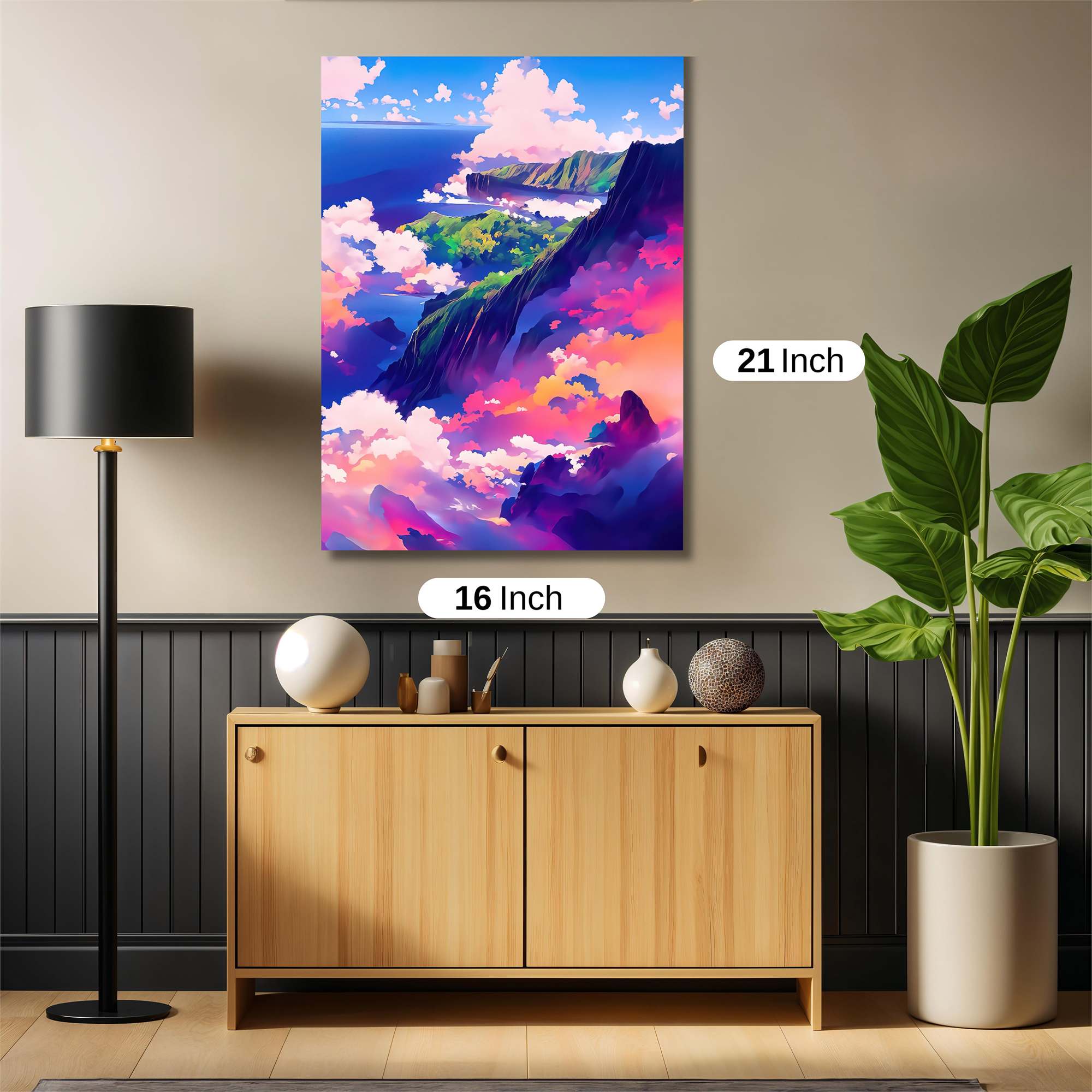 Island Dreamscape Safe Wall Magnetic / M