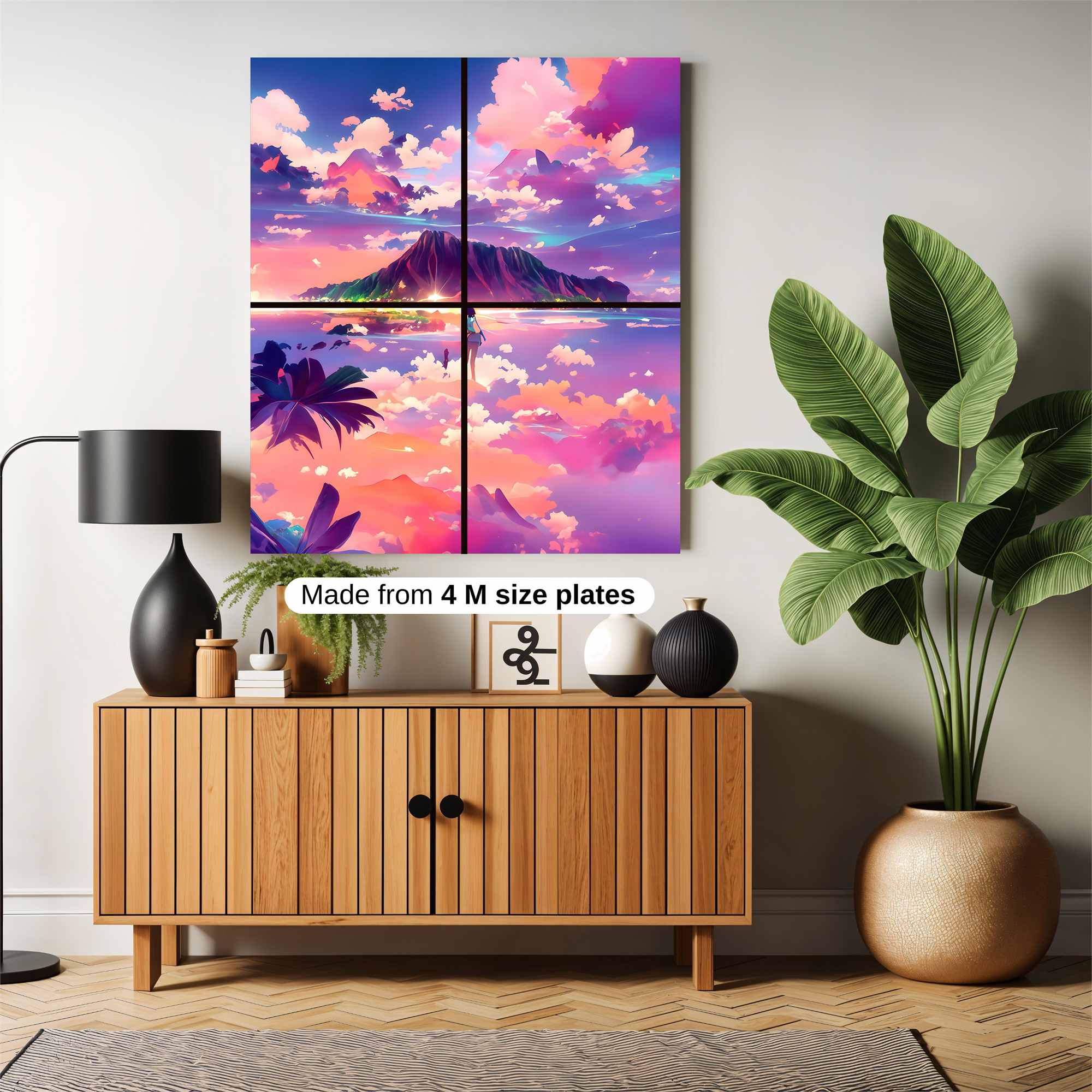 Island Serenity Safe Wall Magnetic / M