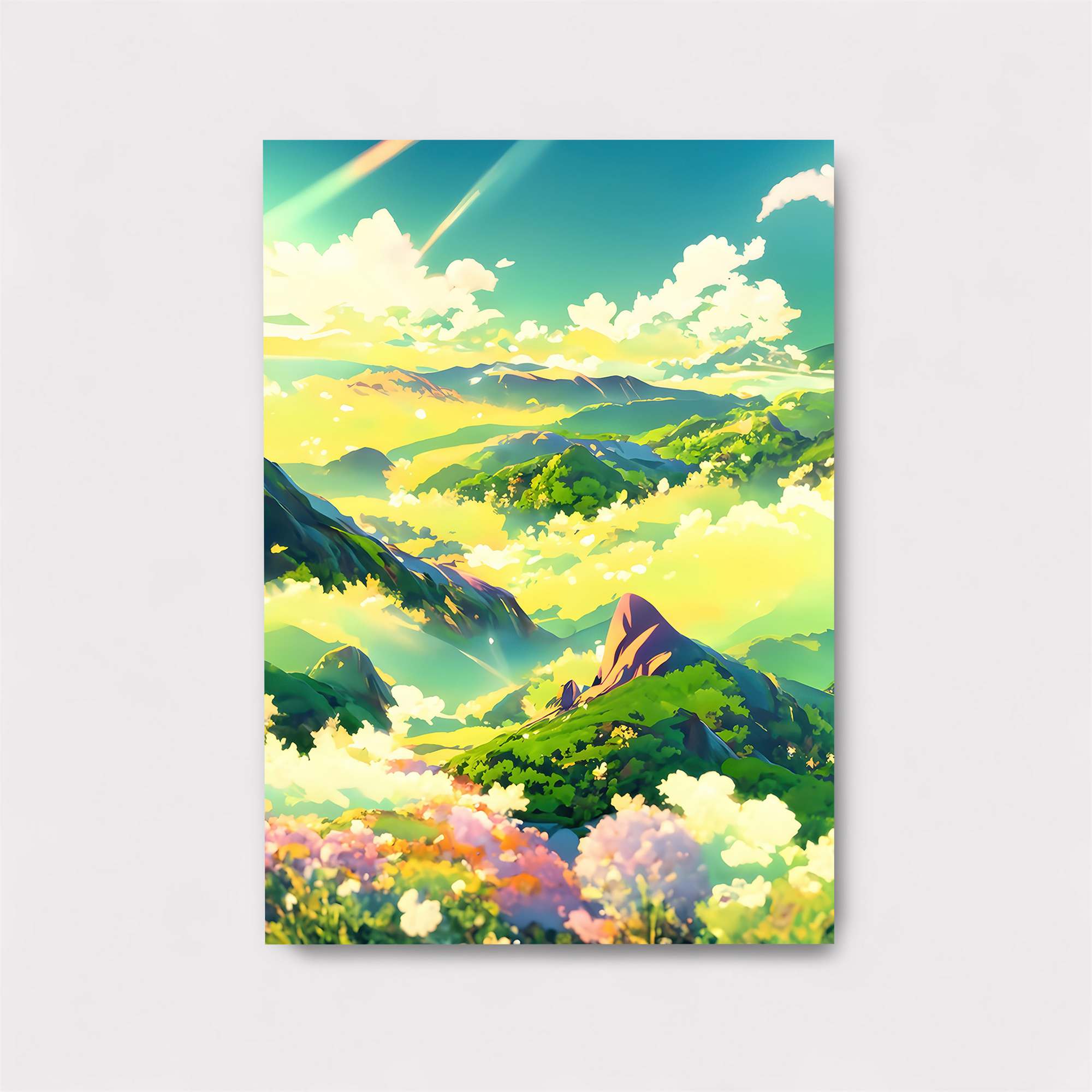 Mountain Serenity Safe Wall Magnetic / M