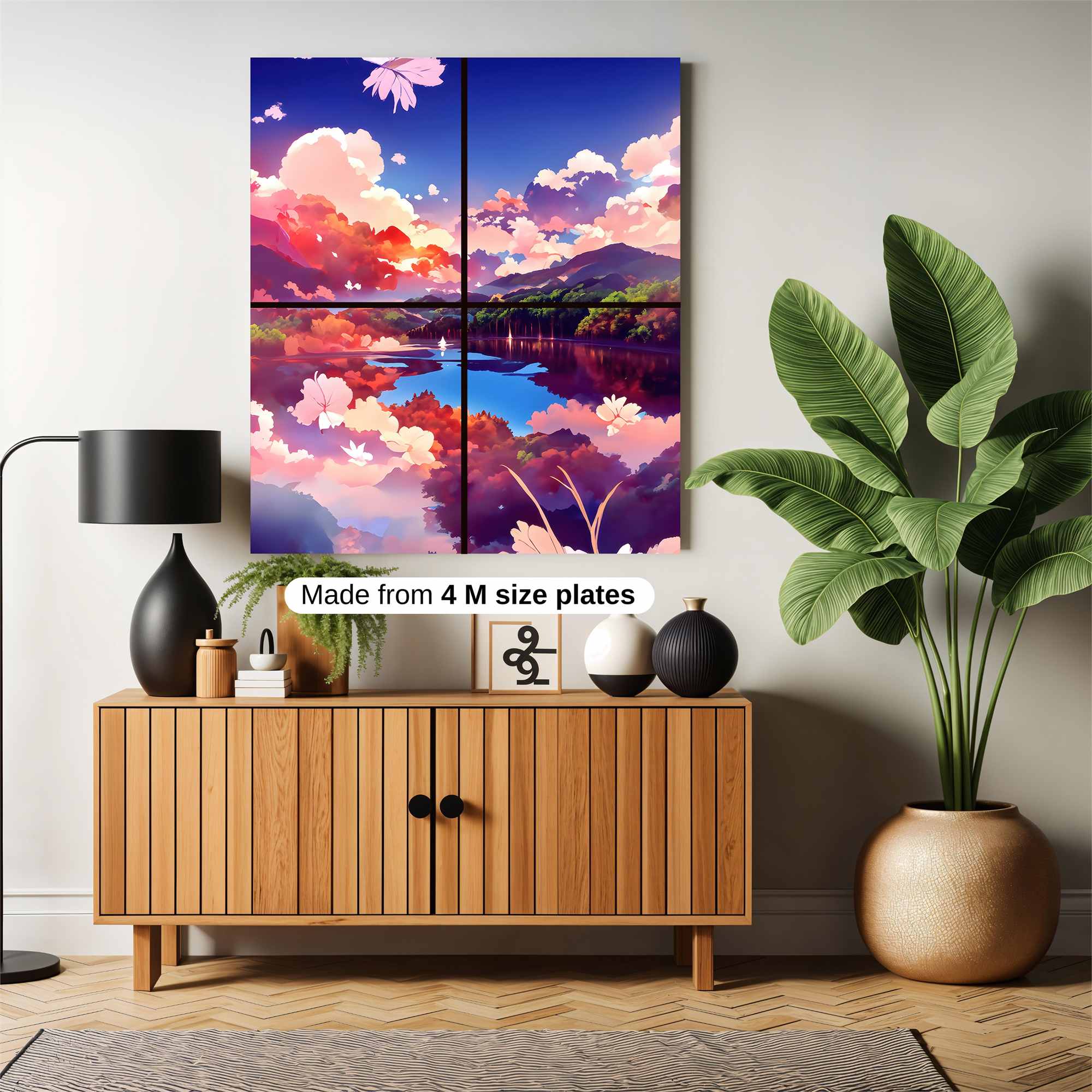 Sakura Serenity Safe Wall Magnetic / M