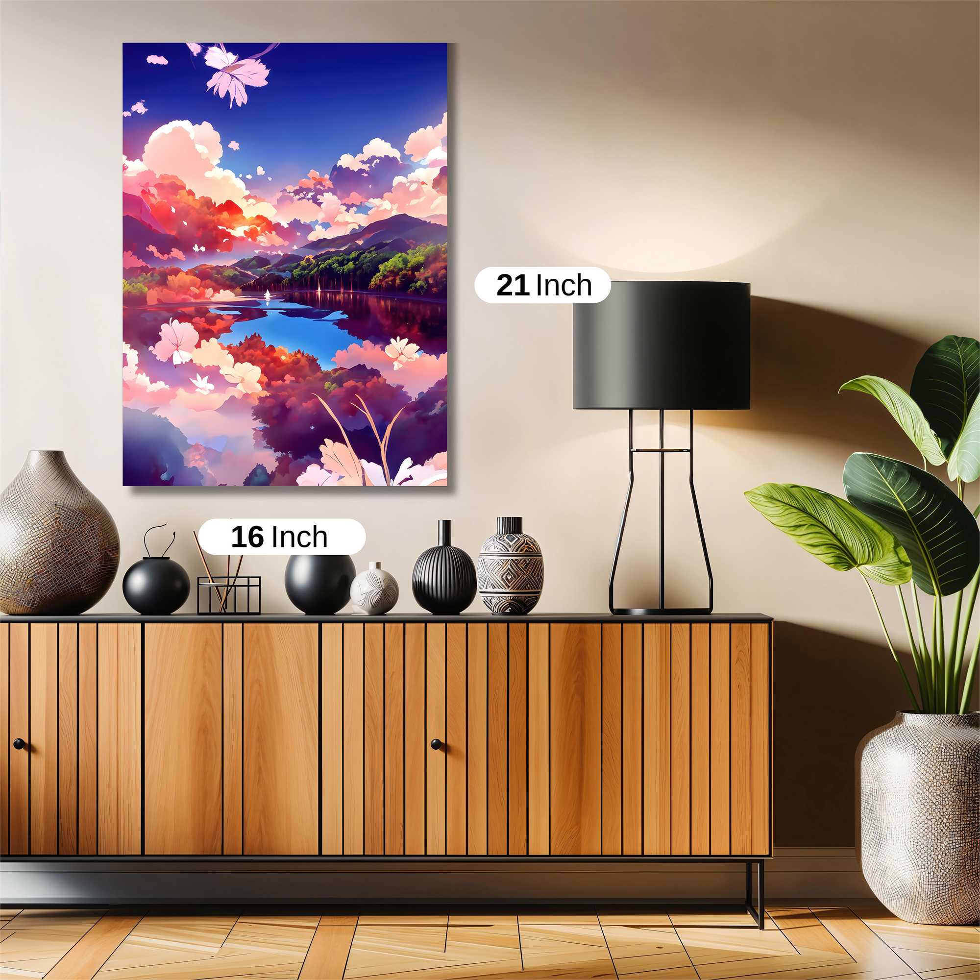 Sakura Serenity Safe Wall Magnetic / M