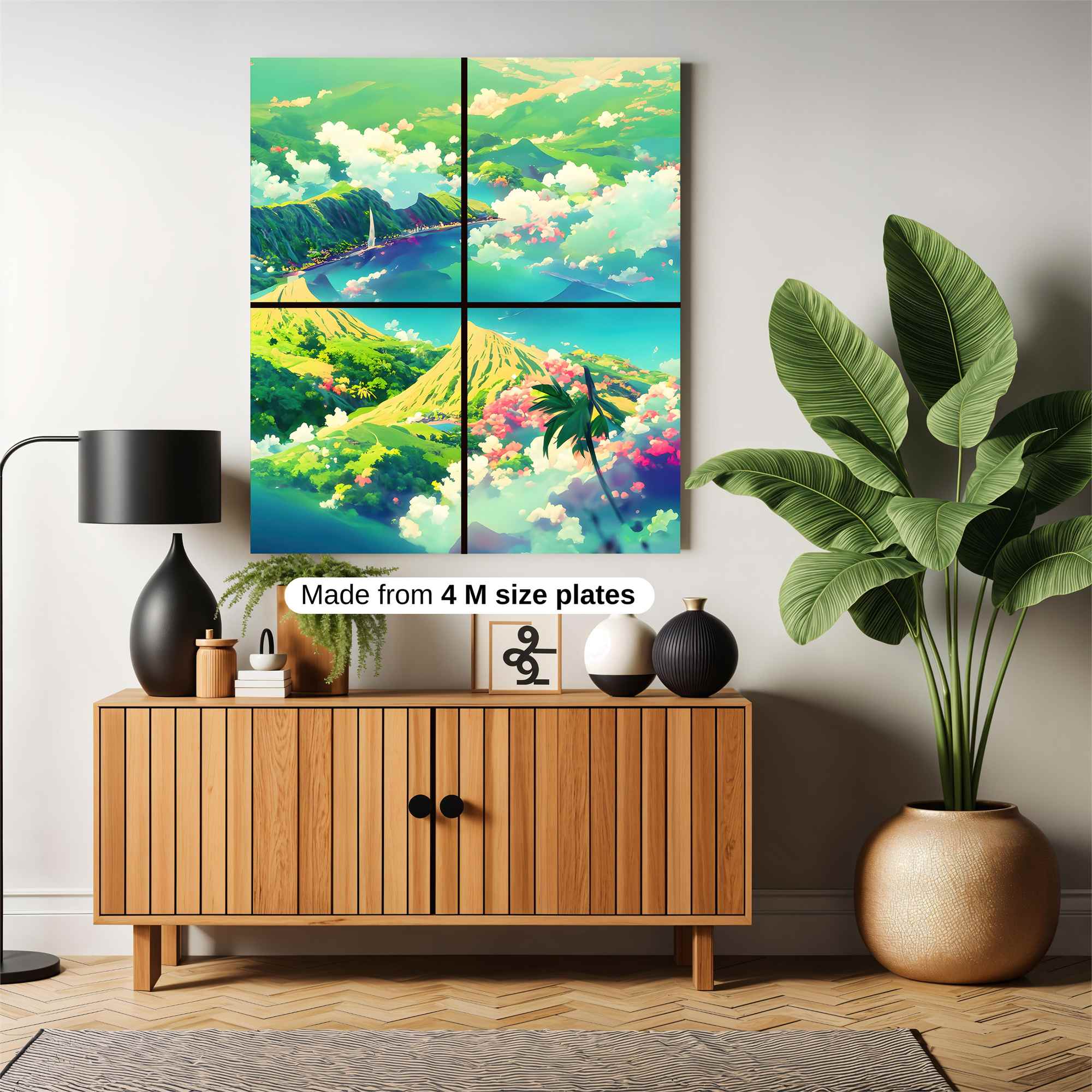 Island Serenity Safe Wall Magnetic / M