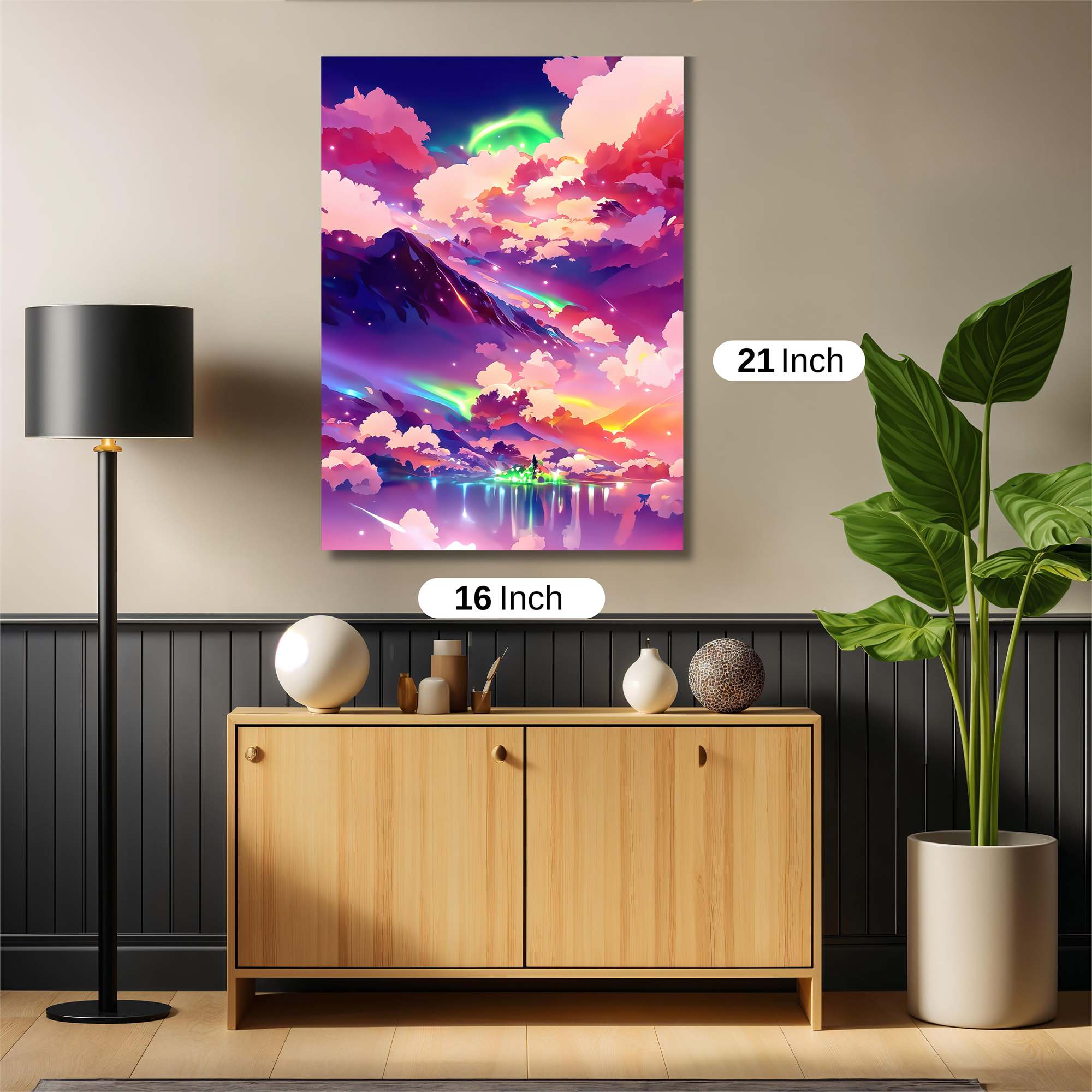 Aurora Dream Safe Wall Magnetic / M