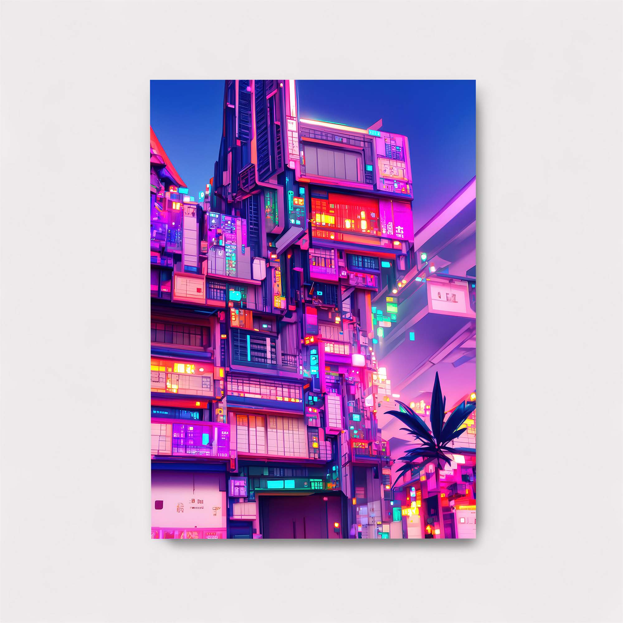 Cyberpunk Dream Safe Wall Magnetic / M