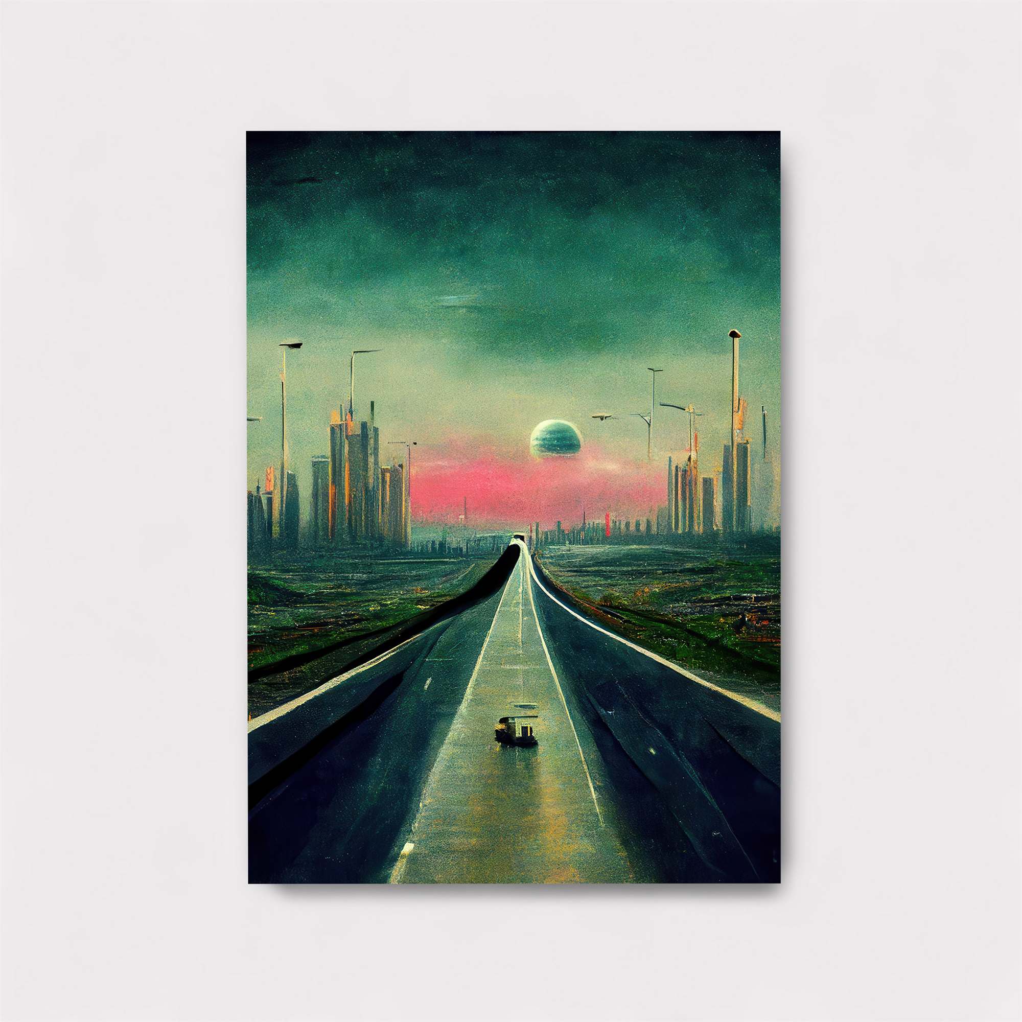 Futuristic Serenity Safe Wall Magnetic / M