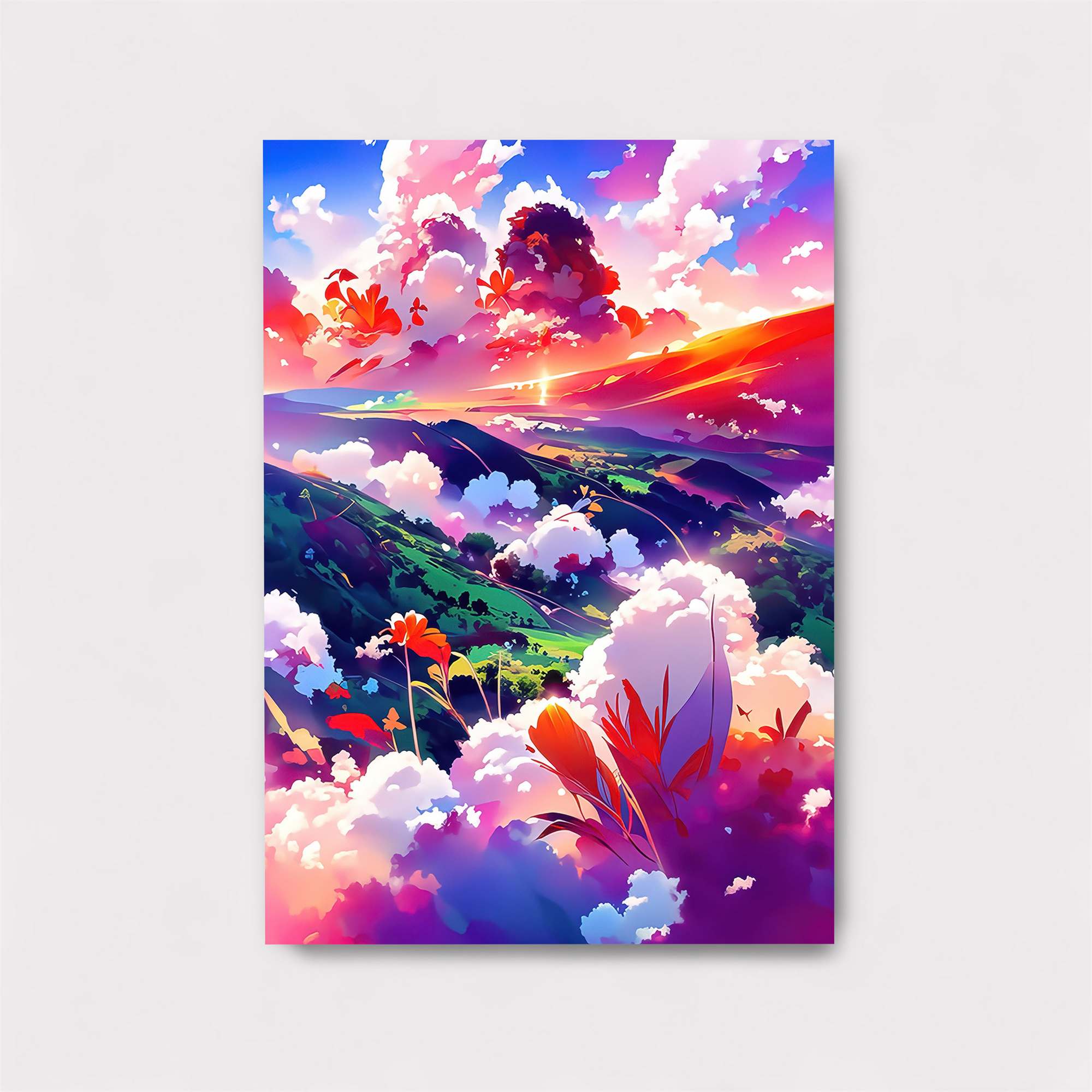 Sunset Dreamscape Safe Wall Magnetic / M