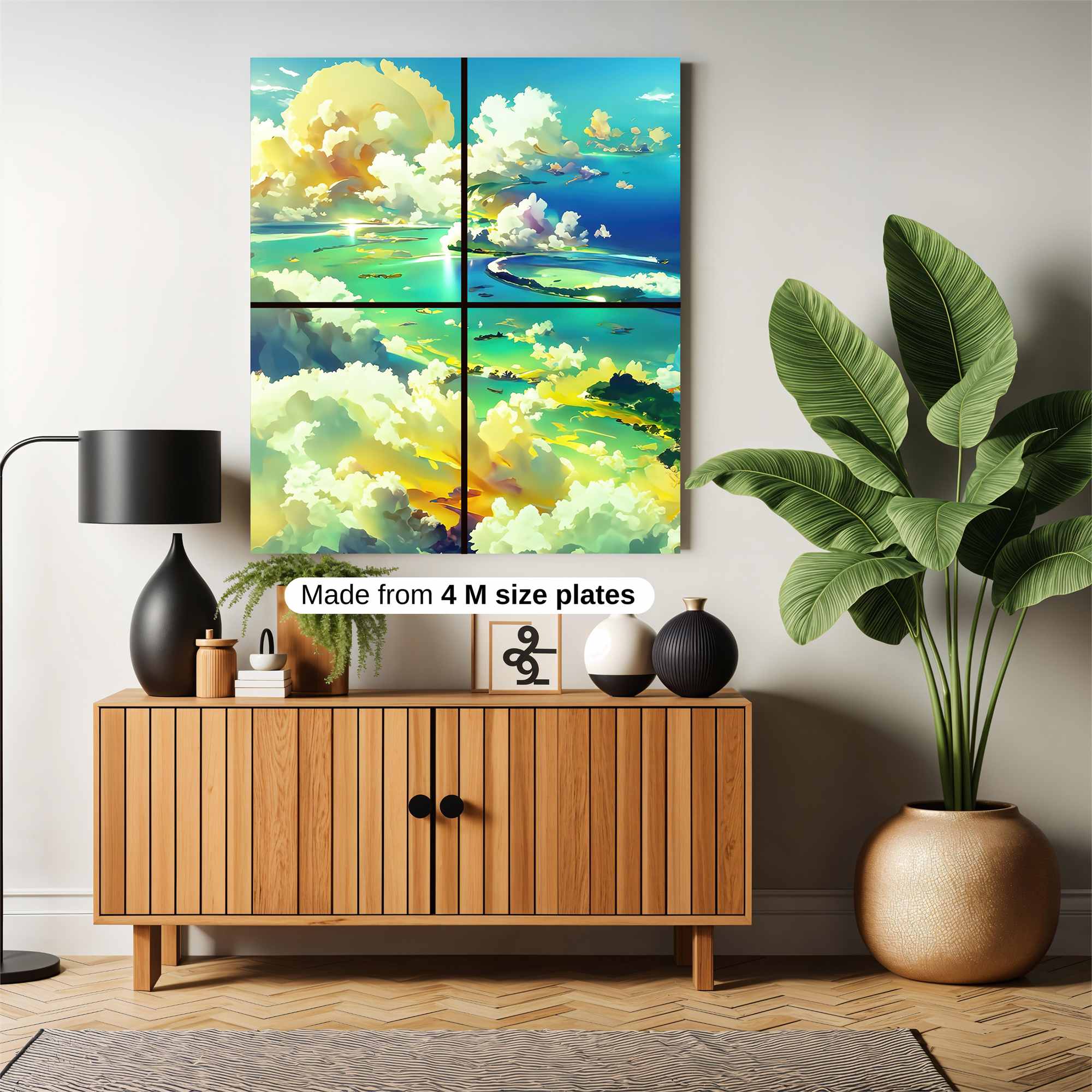 Island Bliss Safe Wall Magnetic / M