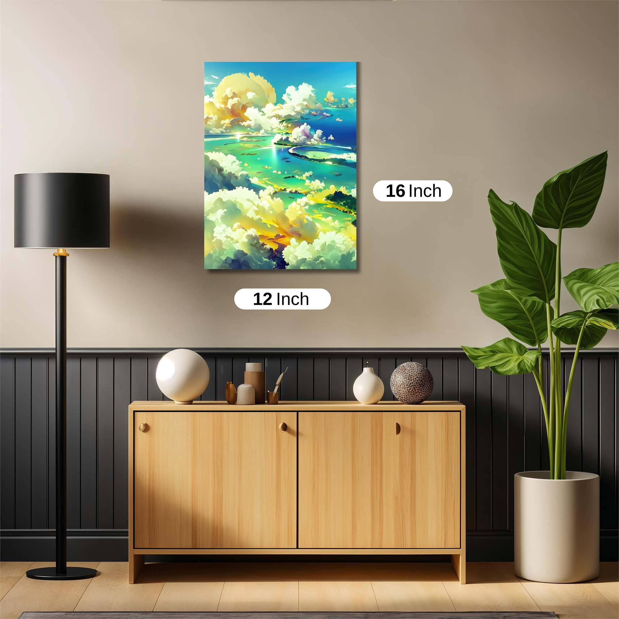 Island Bliss Safe Wall Magnetic / M