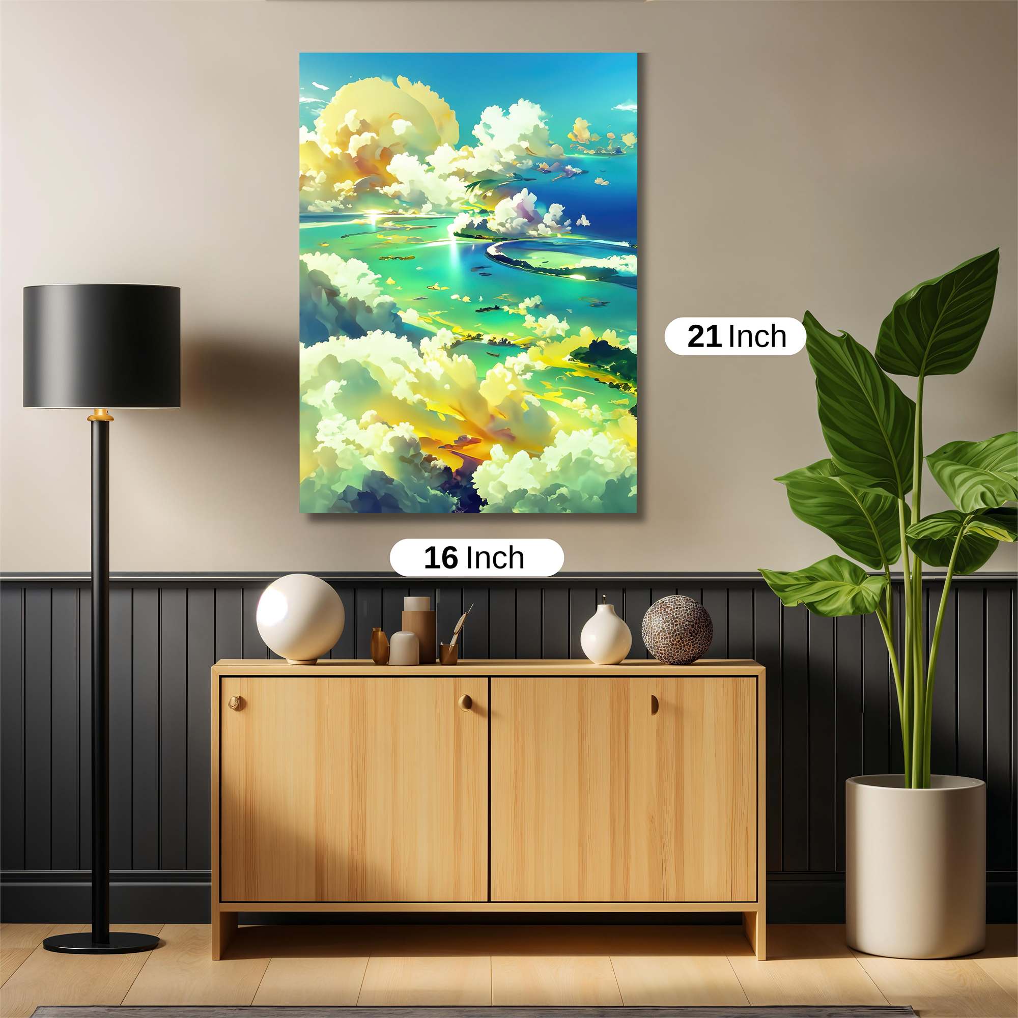 Island Bliss Safe Wall Magnetic / M